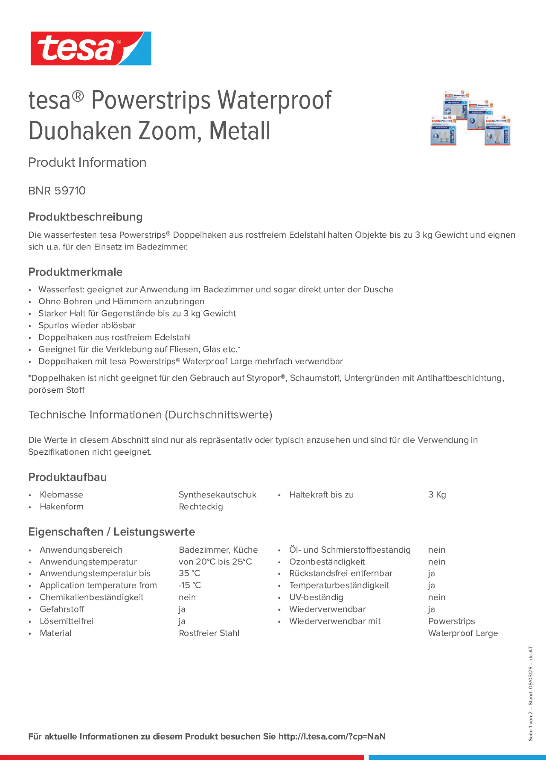 Product information_tesa® Powerstrips 59710_de-AT