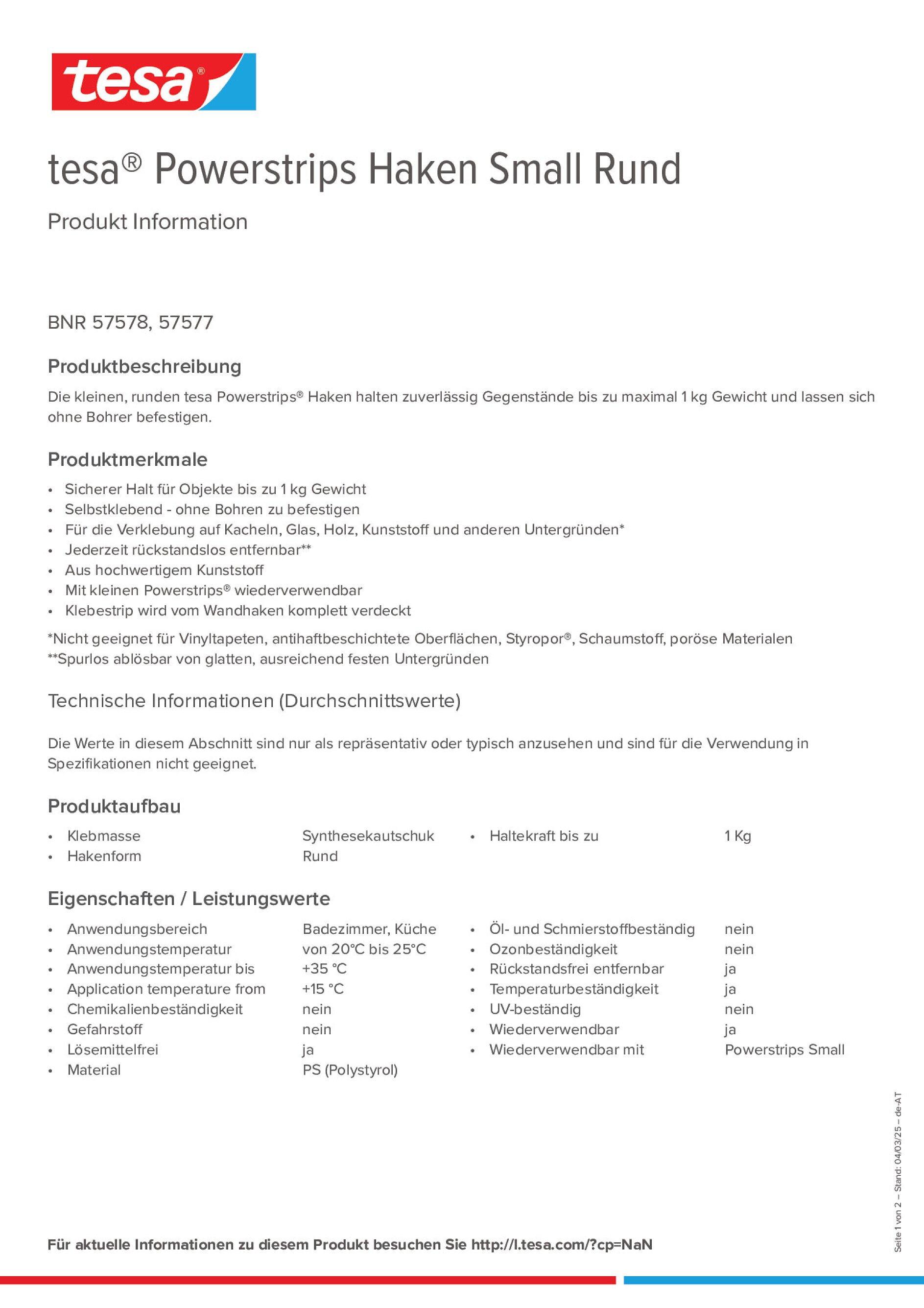 Product information_tesa® Powerstrips 57578_de-AT