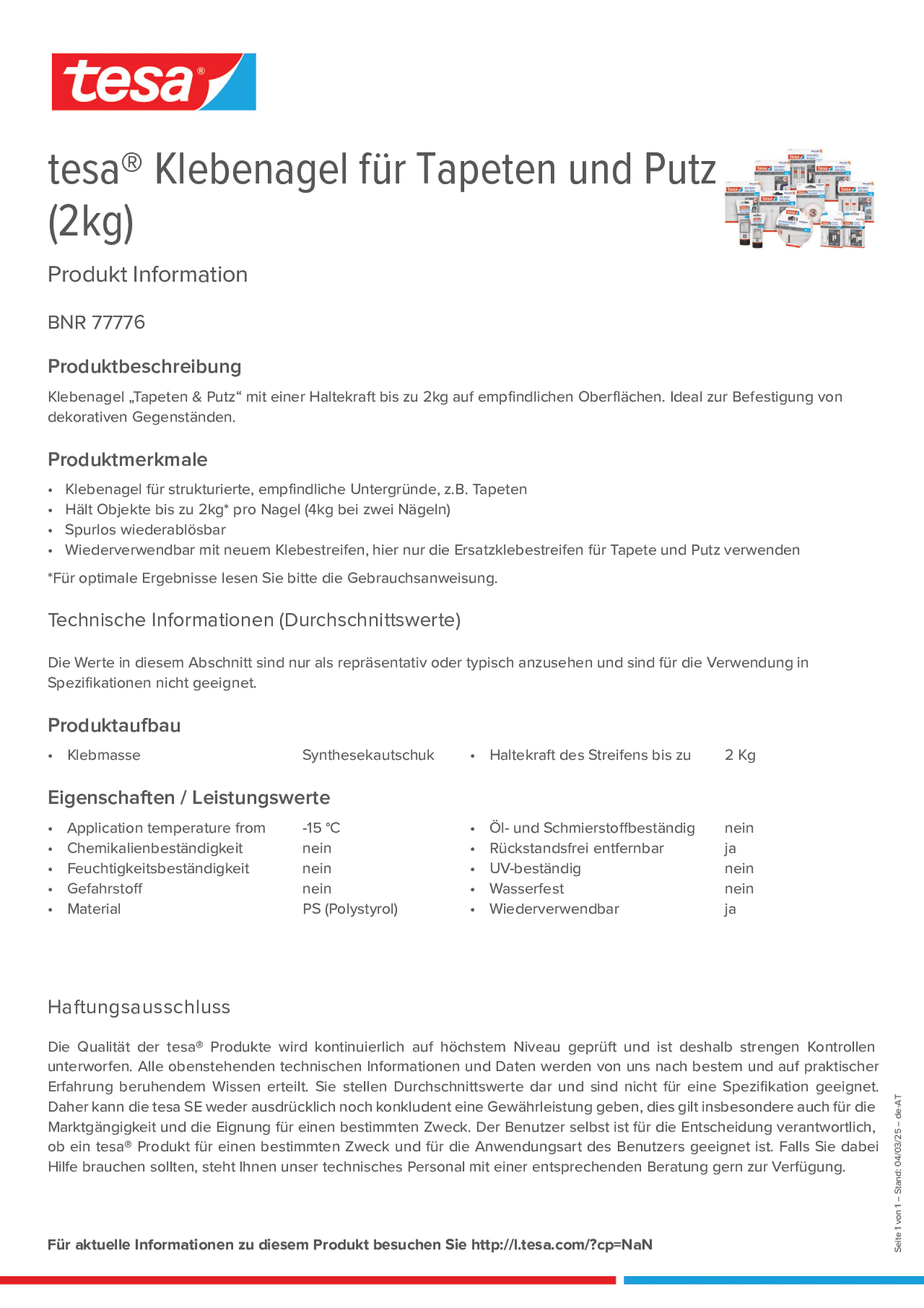 Product information_tesa® 77776_de-AT