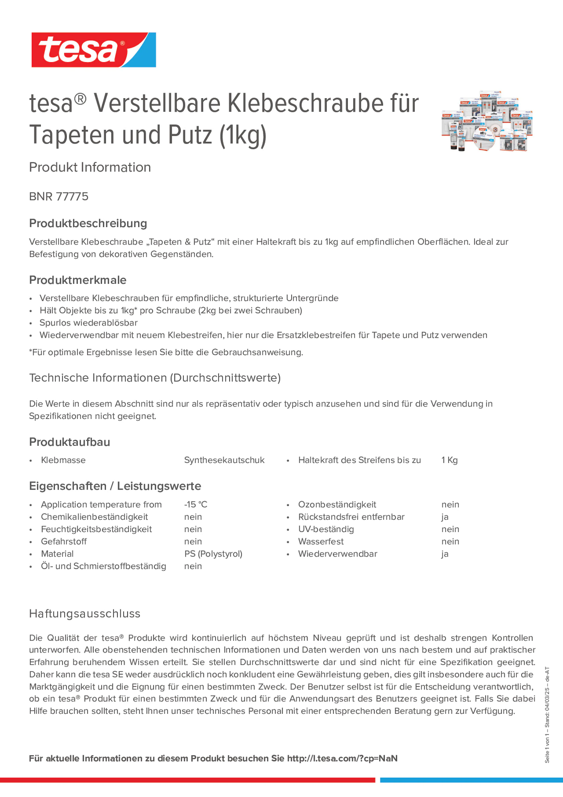 Product information_tesa® 77775_de-AT