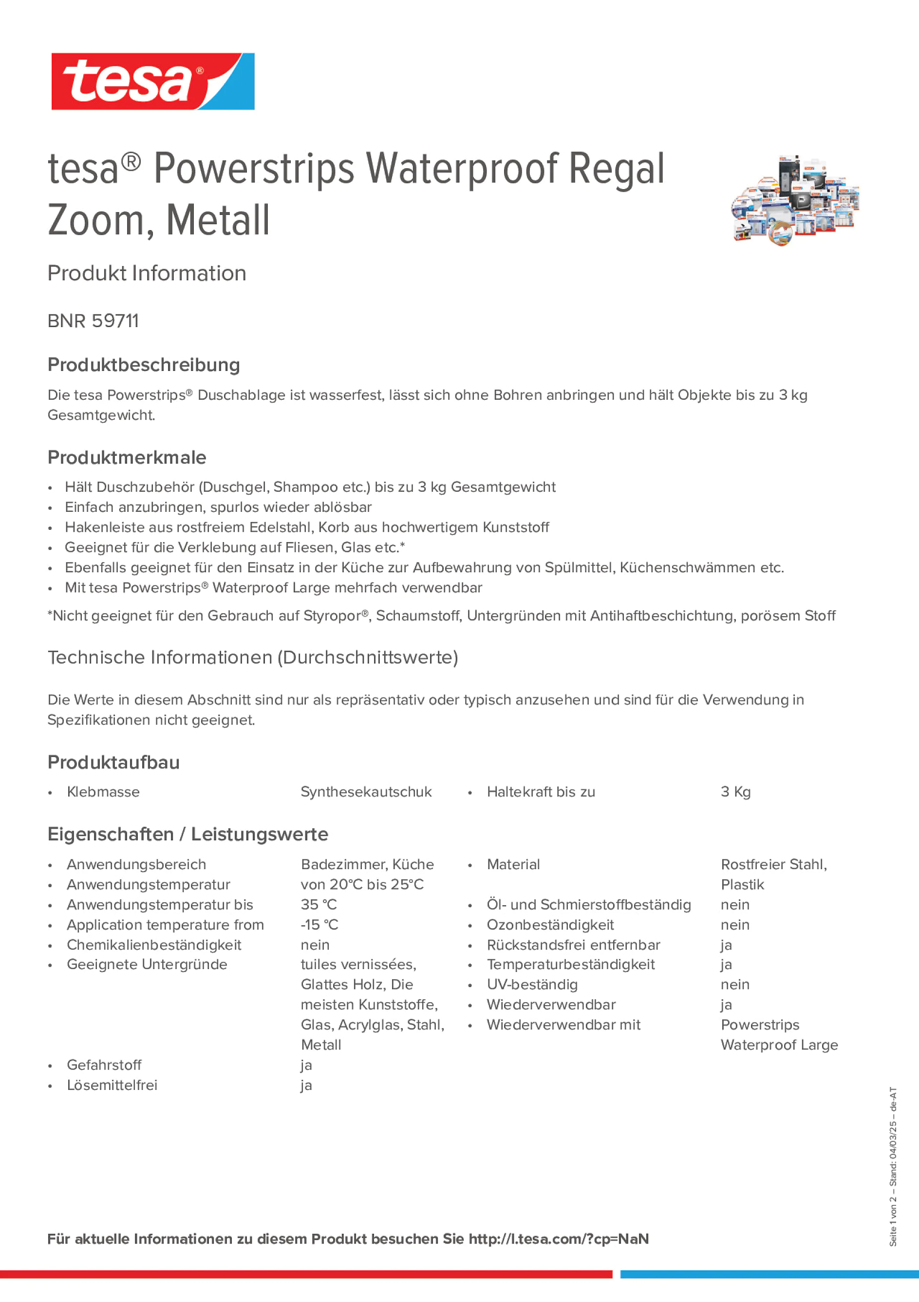 Product information_tesa® Powerstrips 59711_de-AT