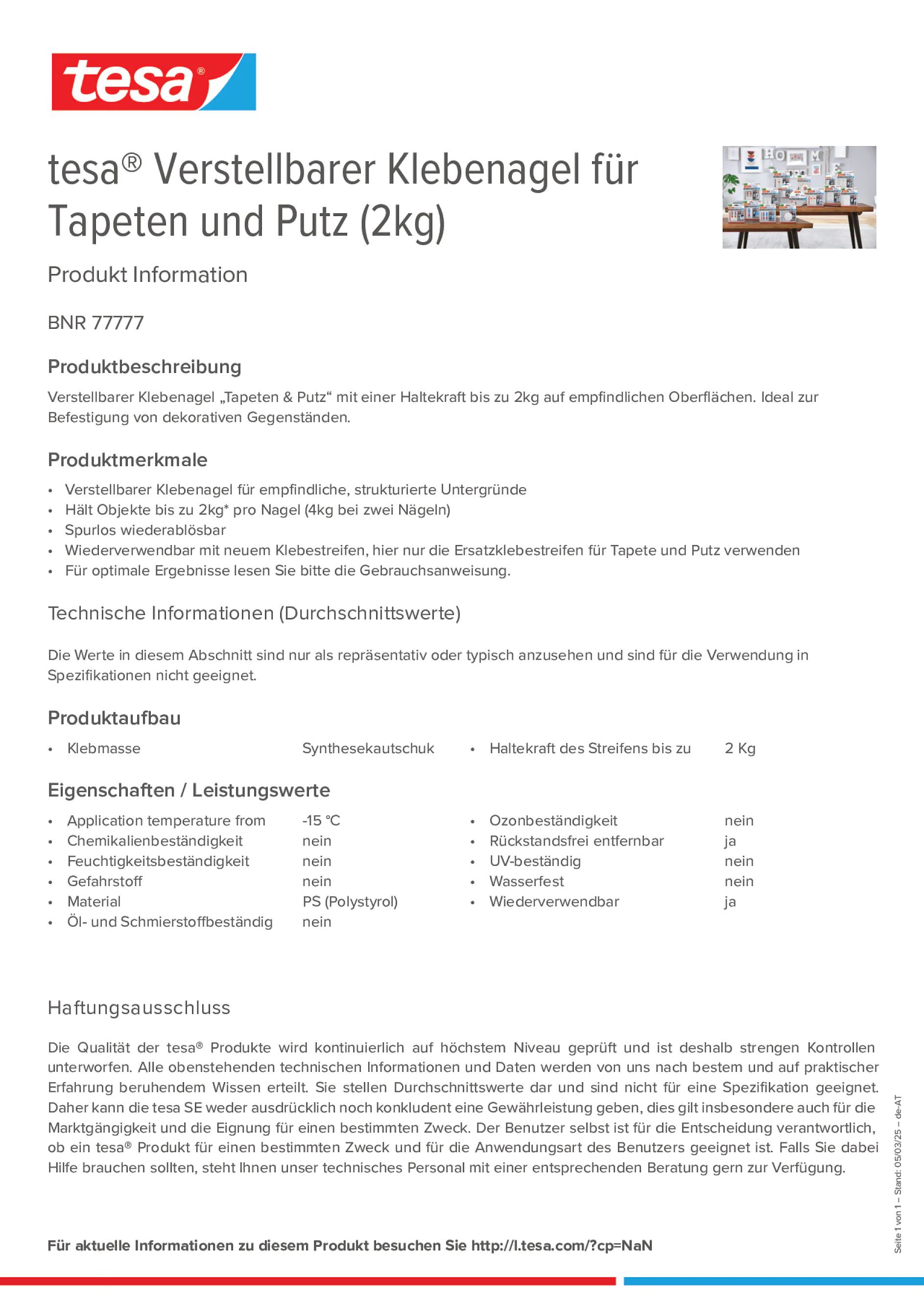 Product information_tesa® 77777_de-AT