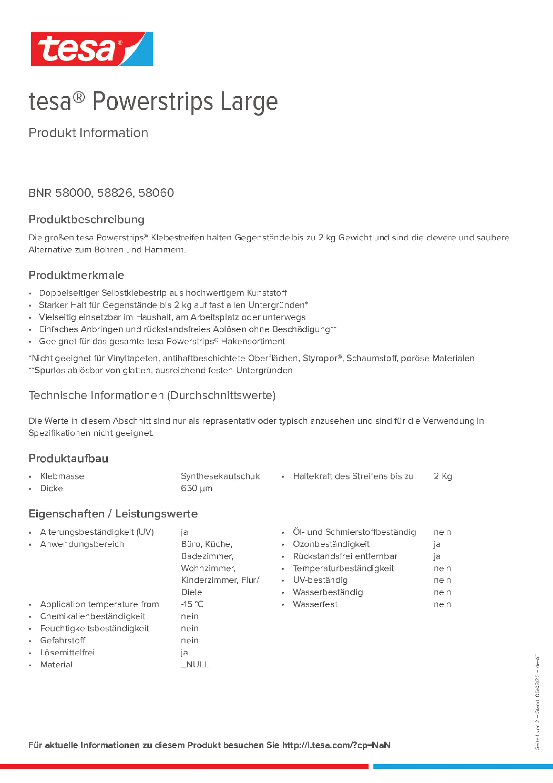 Product information_tesa® Powerstrips 58060_de-AT