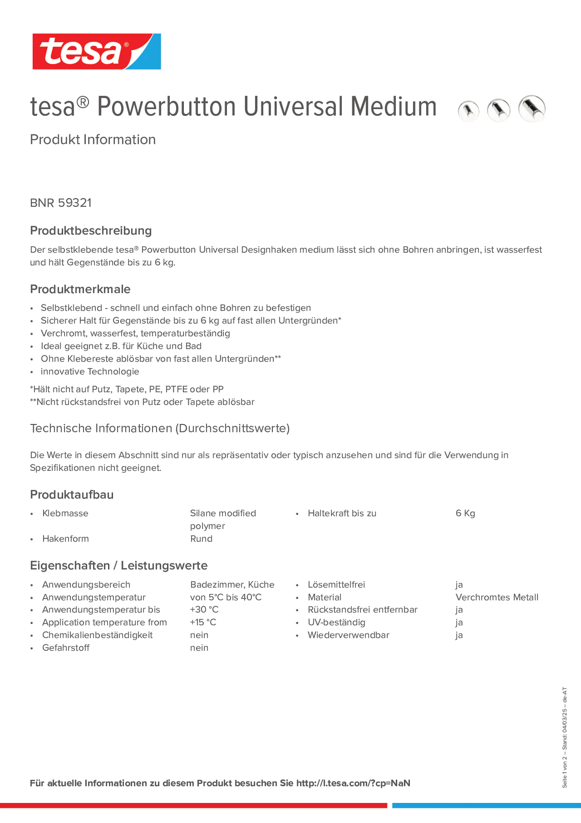 Product information_tesa® Powerbutton 59321_de-AT