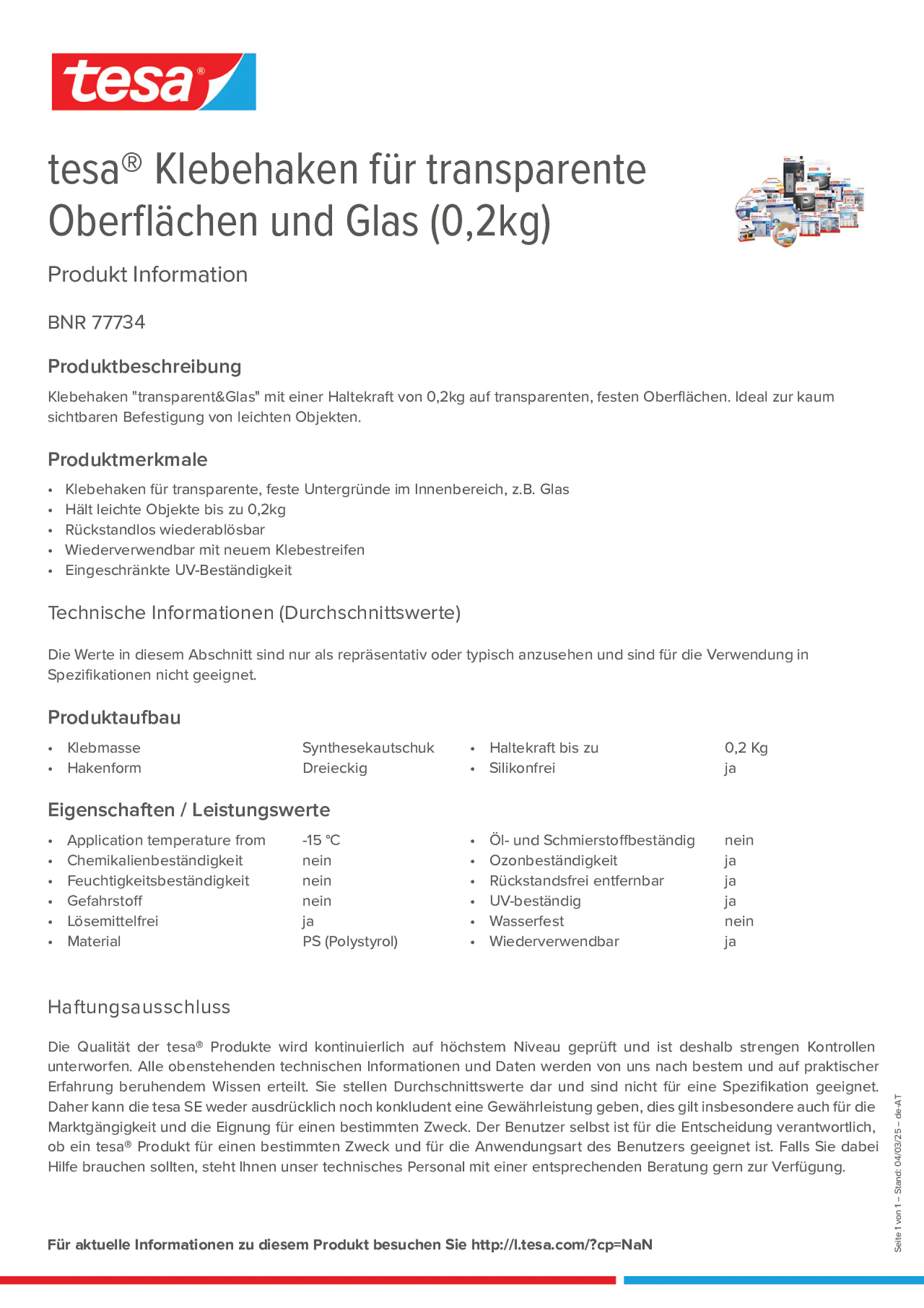 Product information_tesa® 77734_de-AT