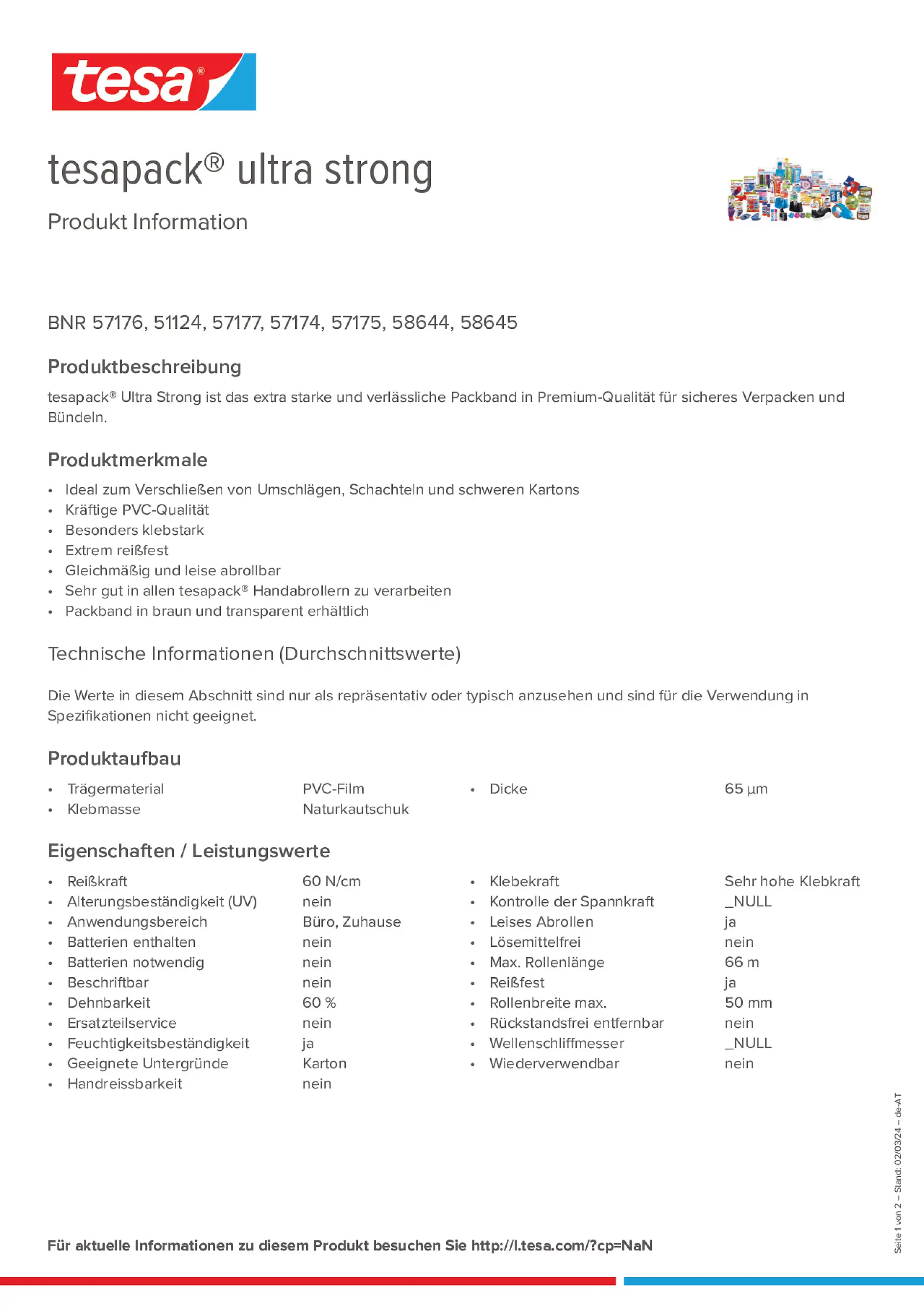 Product information_tesapack® 4124PVC30_de-AT