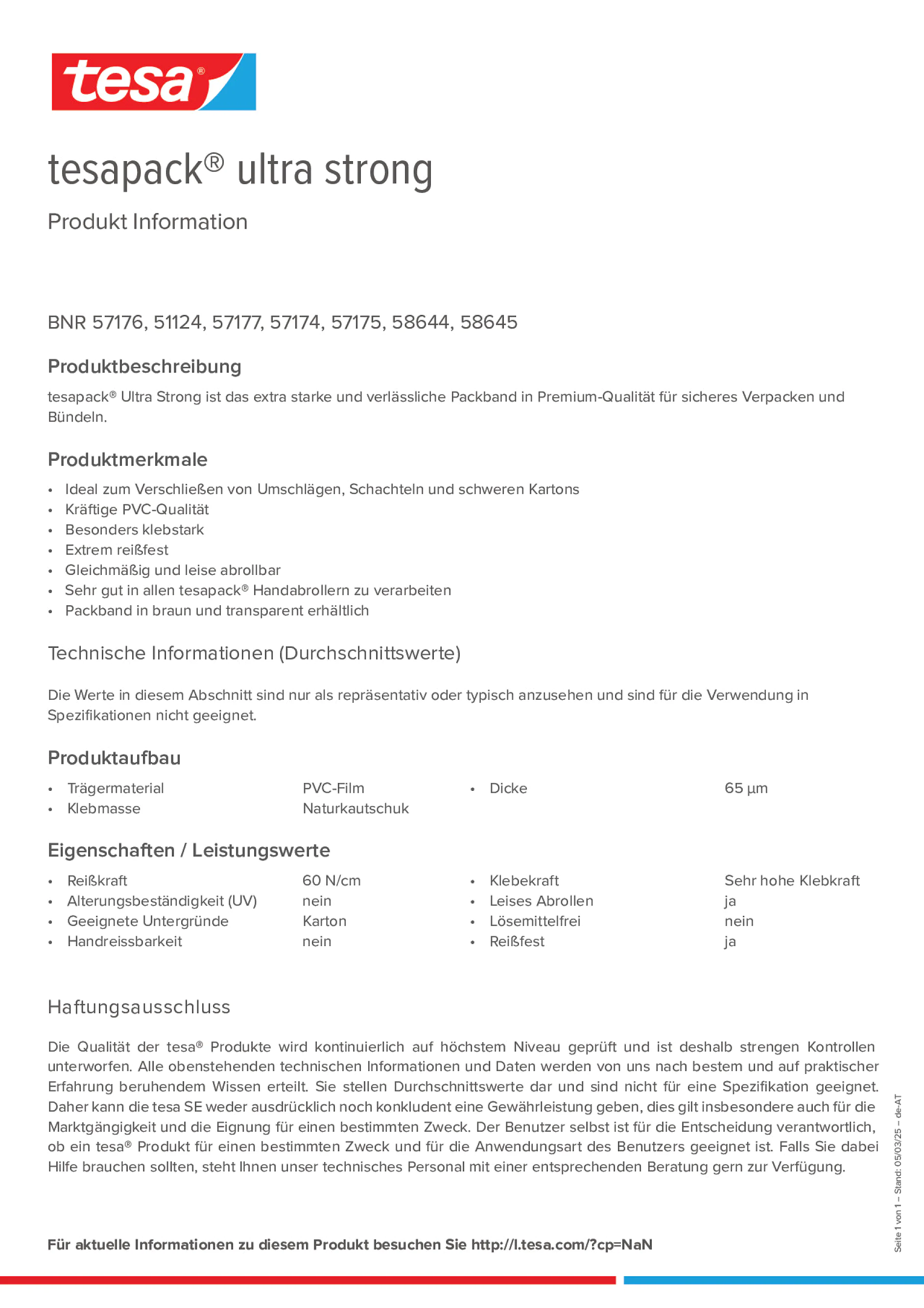 Product information_tesapack® 4124PVC30_de-AT
