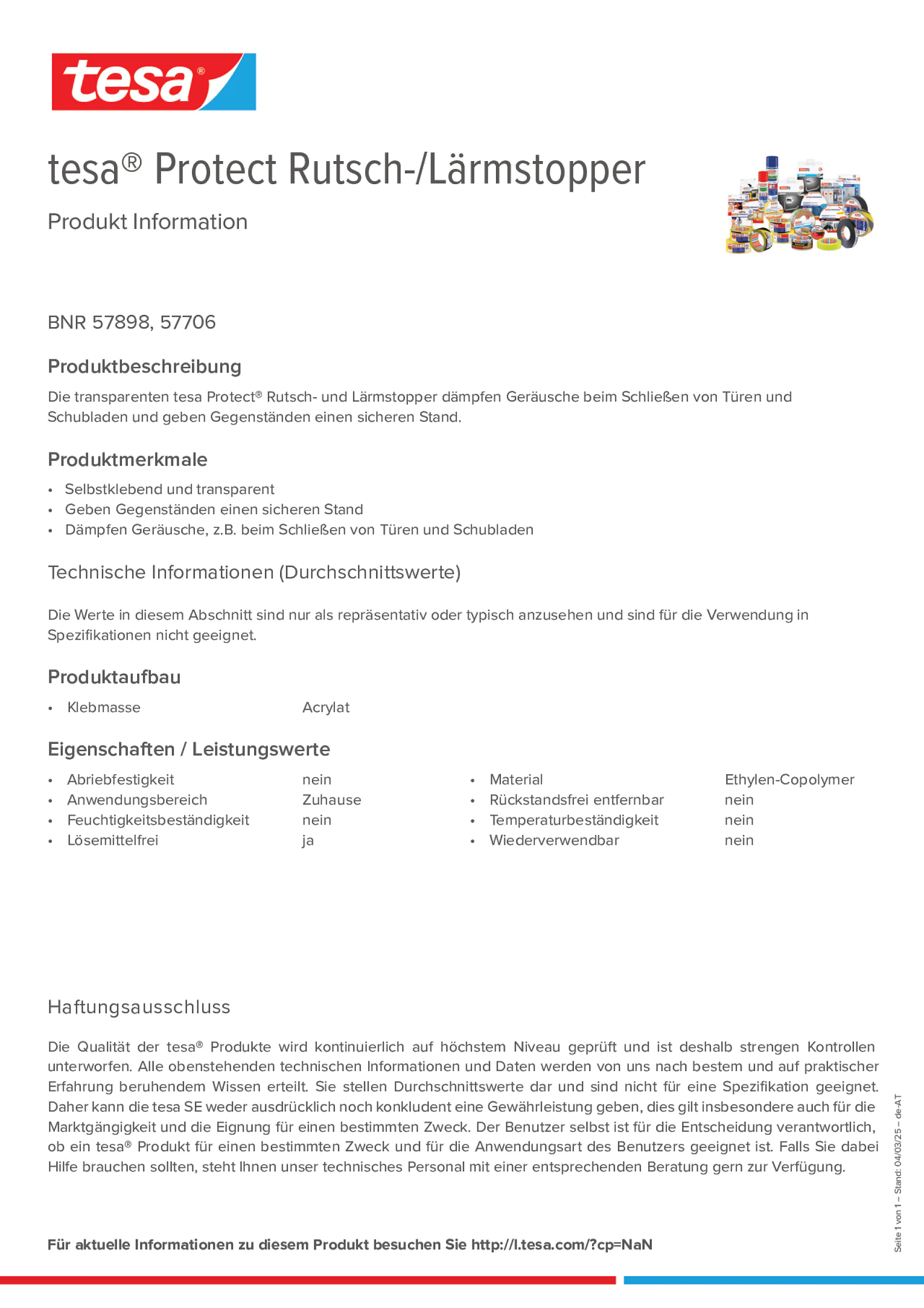Product information_tesa® Protect 57706_de-AT