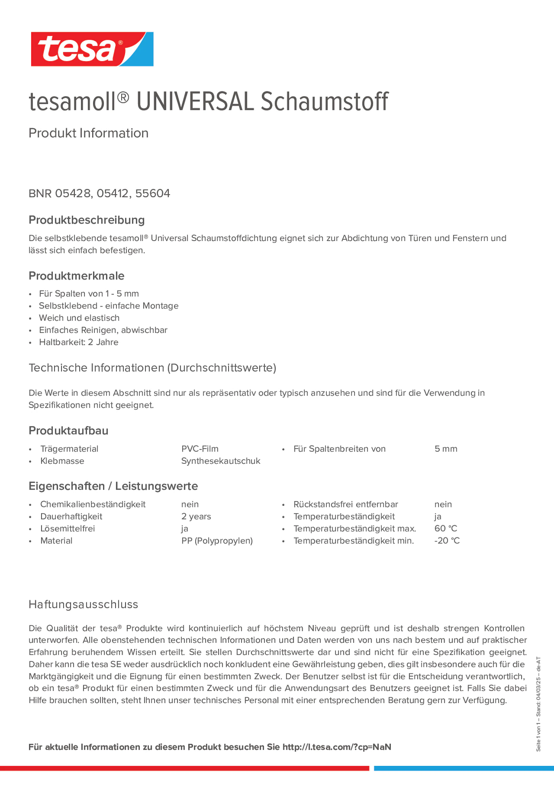 Product information_tesamoll® 55604_de-AT