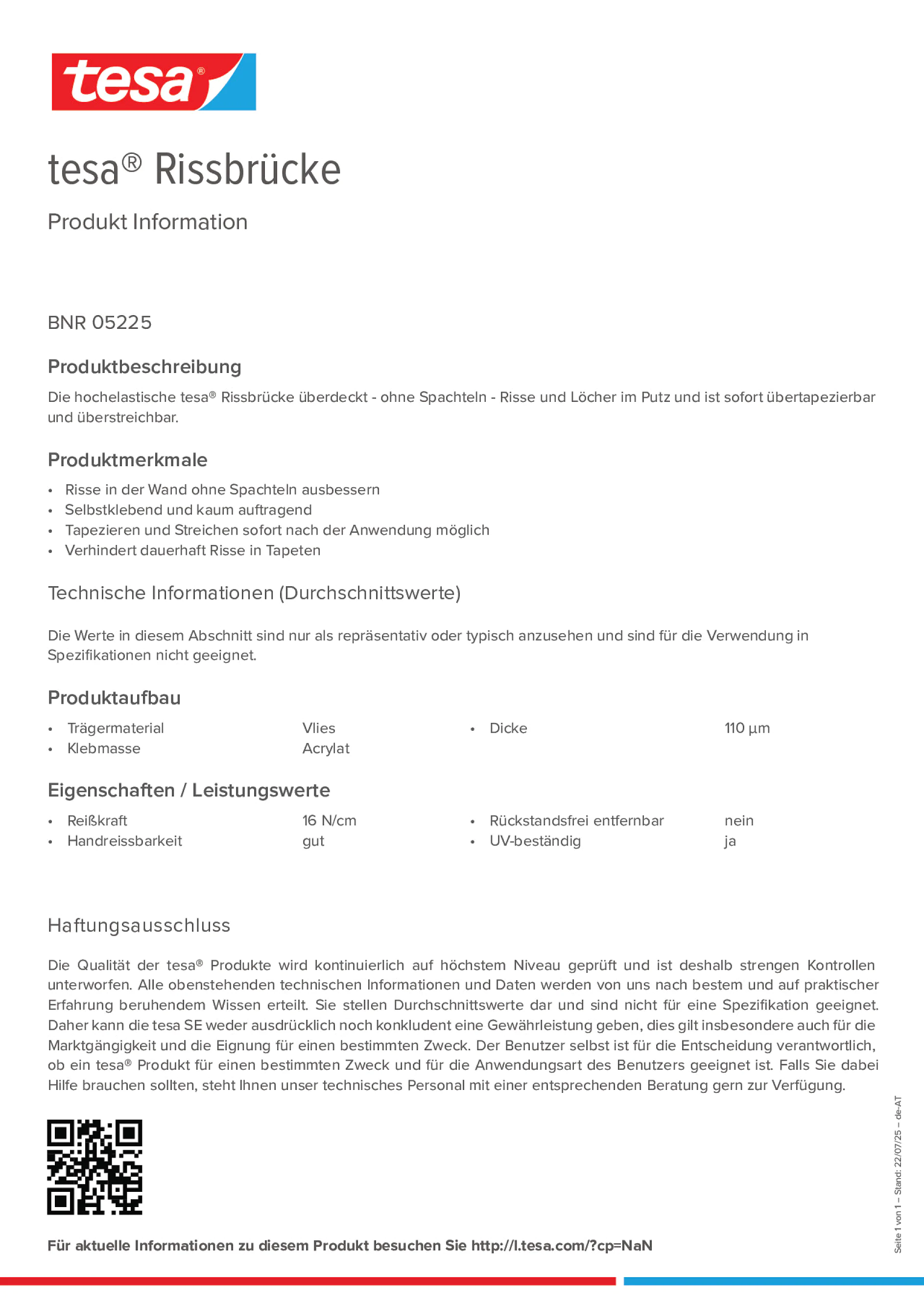Product information_tesa® 05225_de-AT