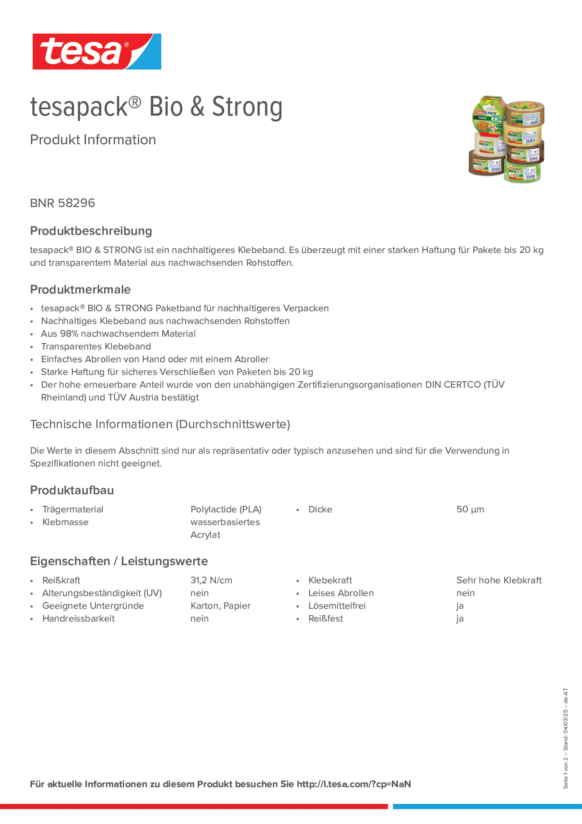 Product information_tesapack® 58296_de-AT