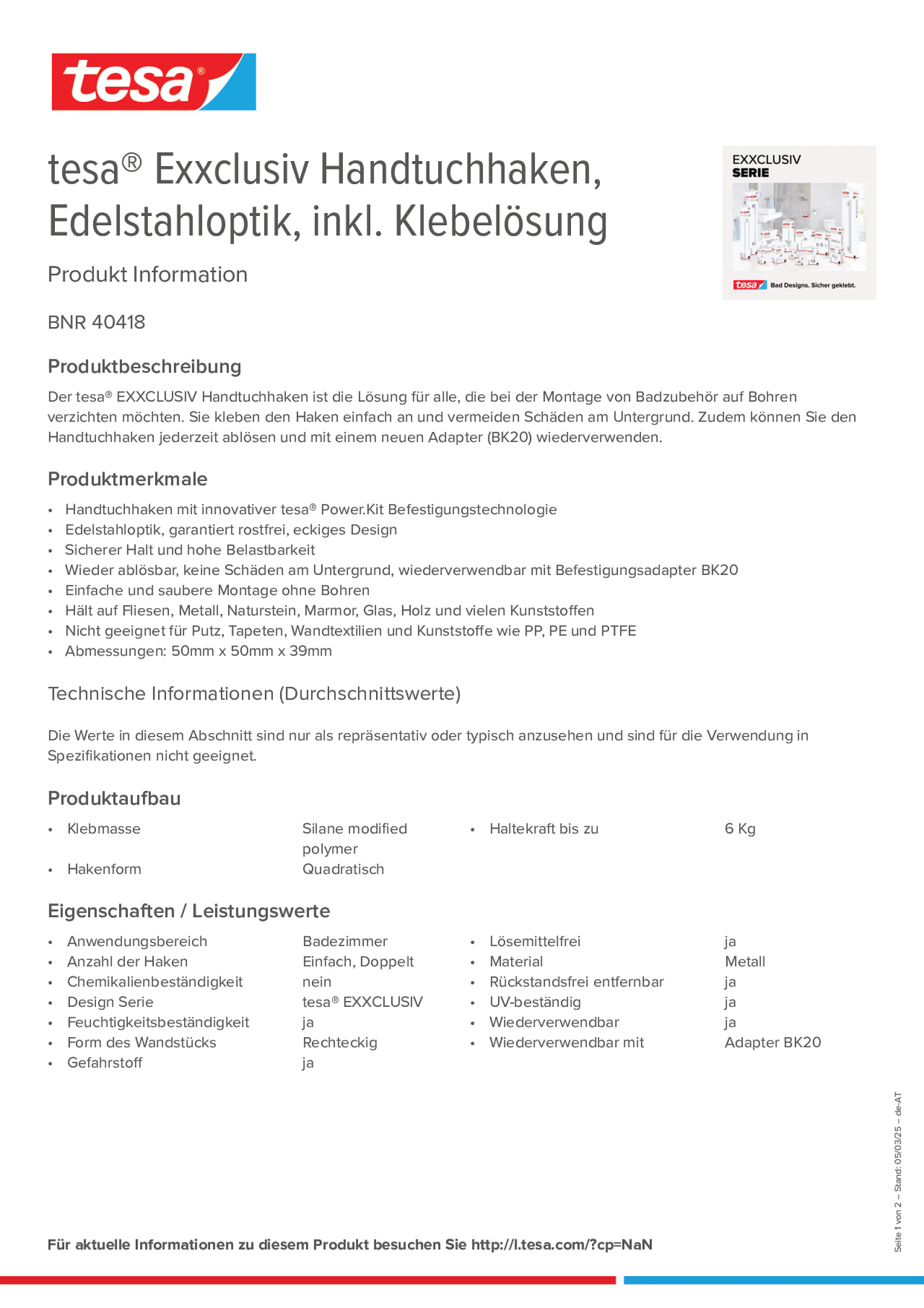 Product information_tesa® 40418_de-AT