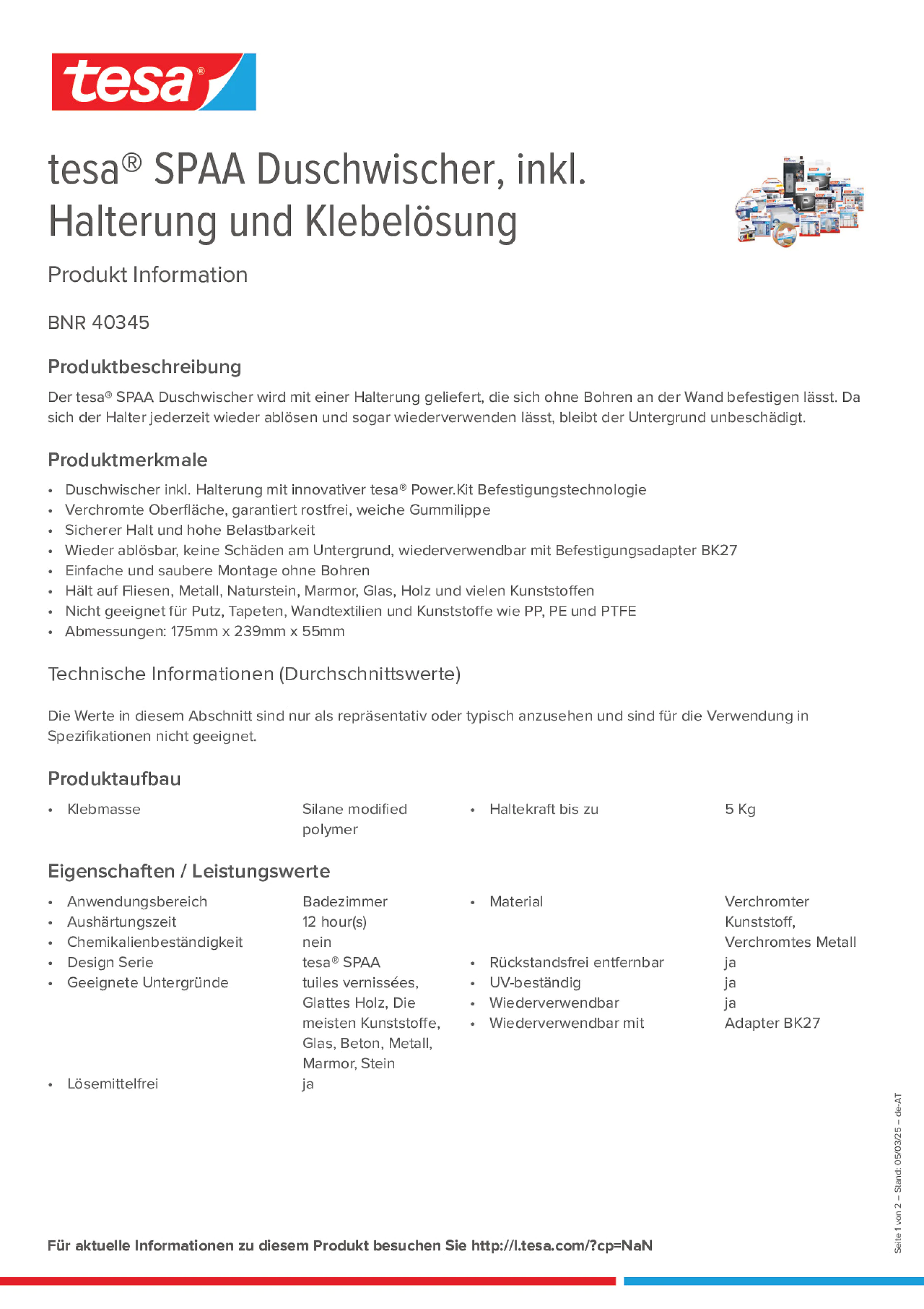 Product information_tesa® 40345_de-AT