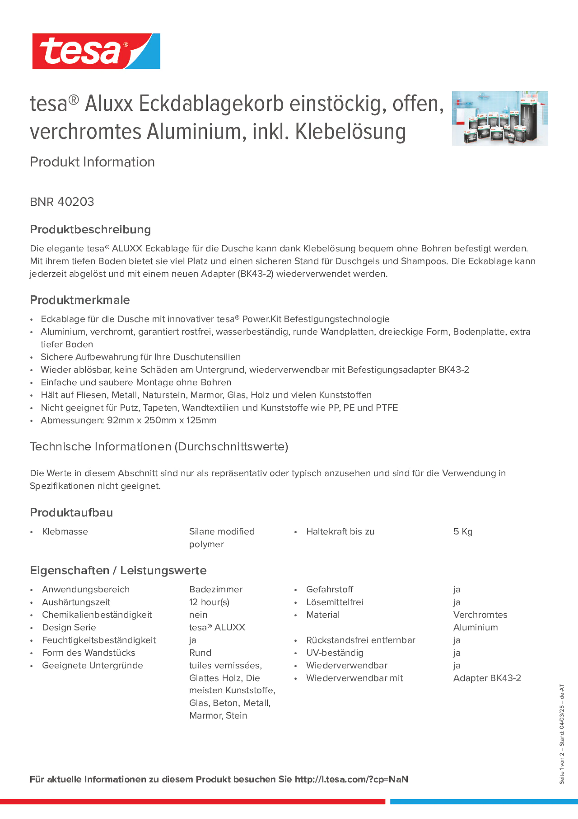 Product information_tesa® 40203_de-AT
