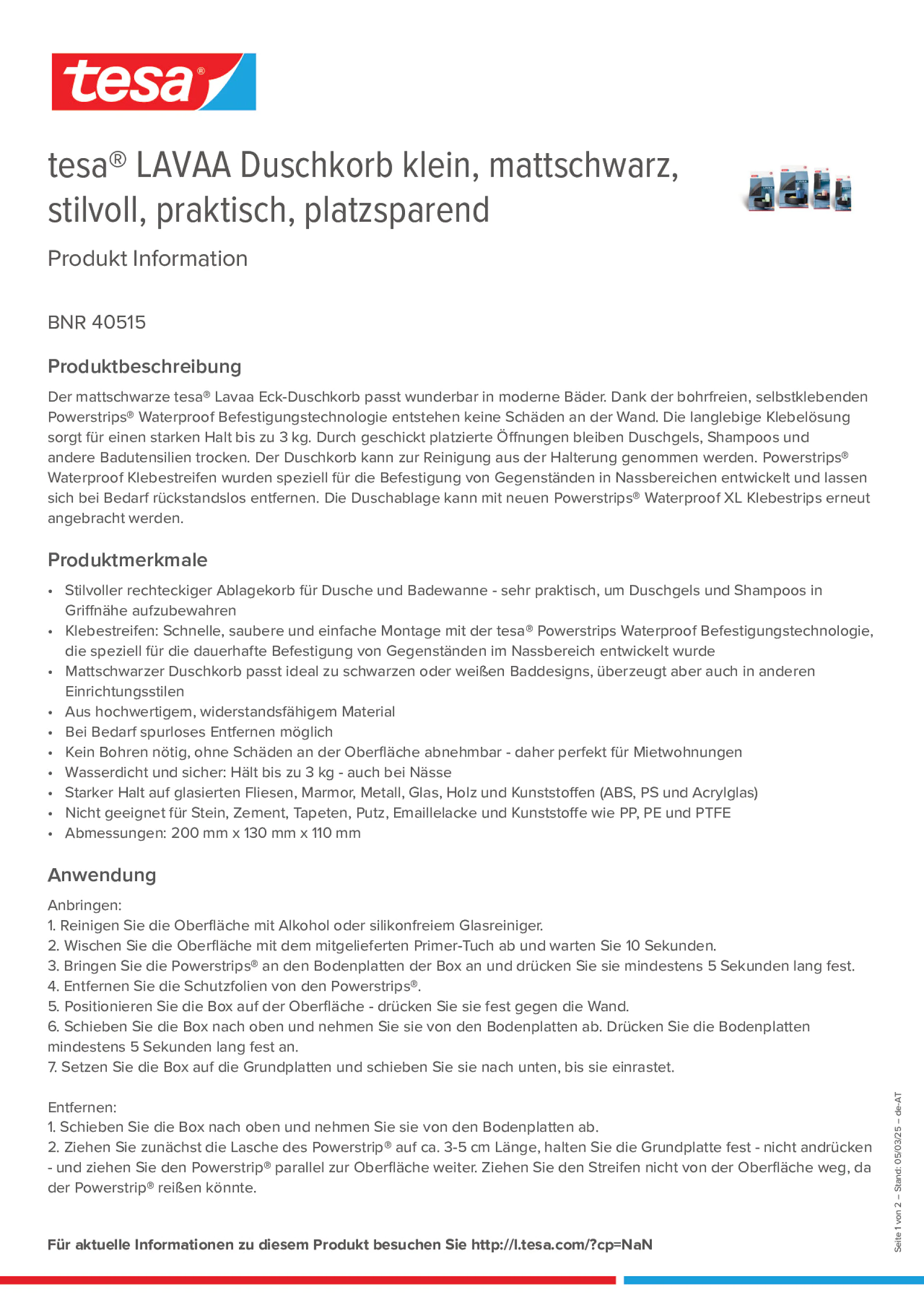 Product information_tesa® 40515_de-AT