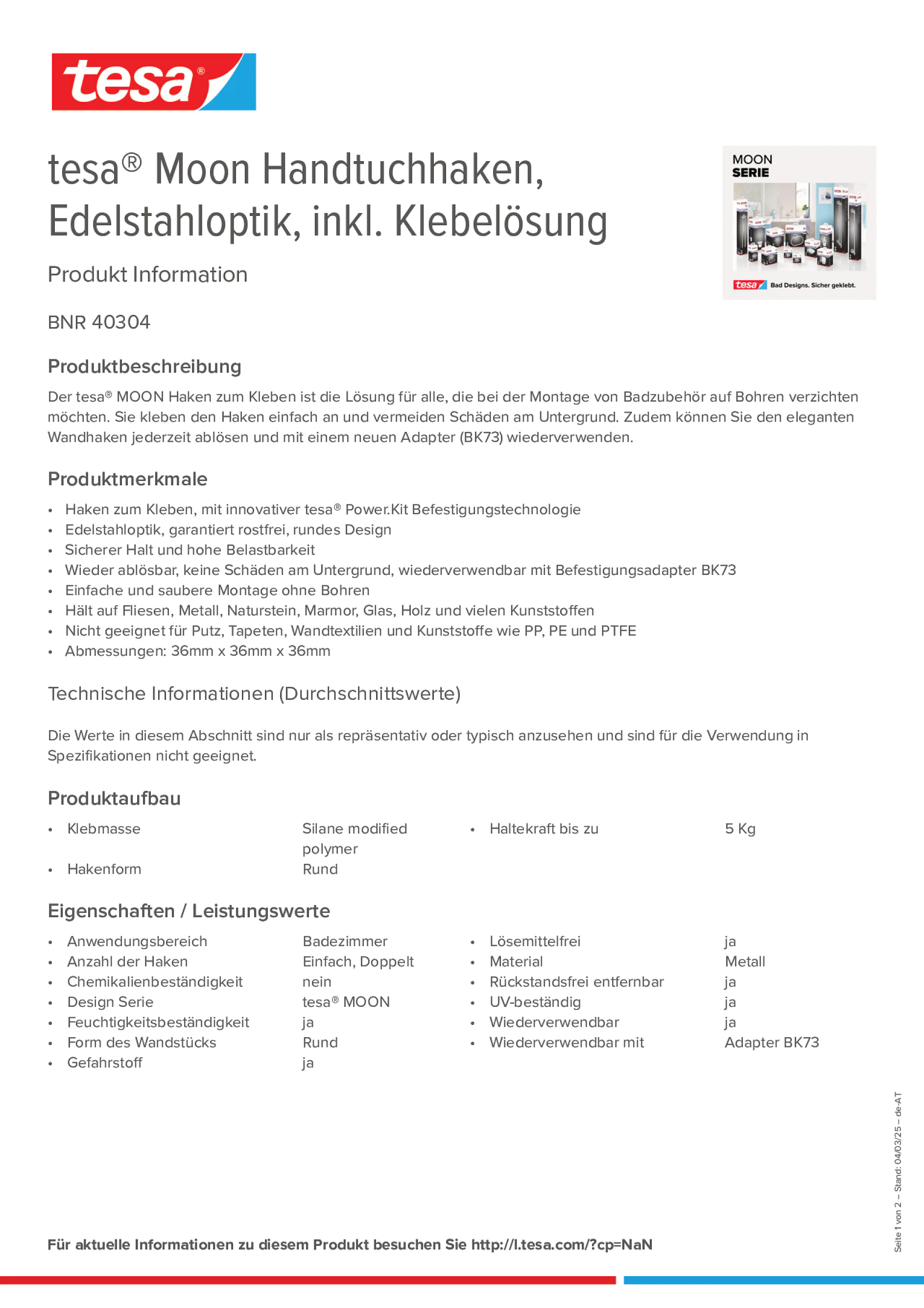 Product information_tesa® 40304_de-AT