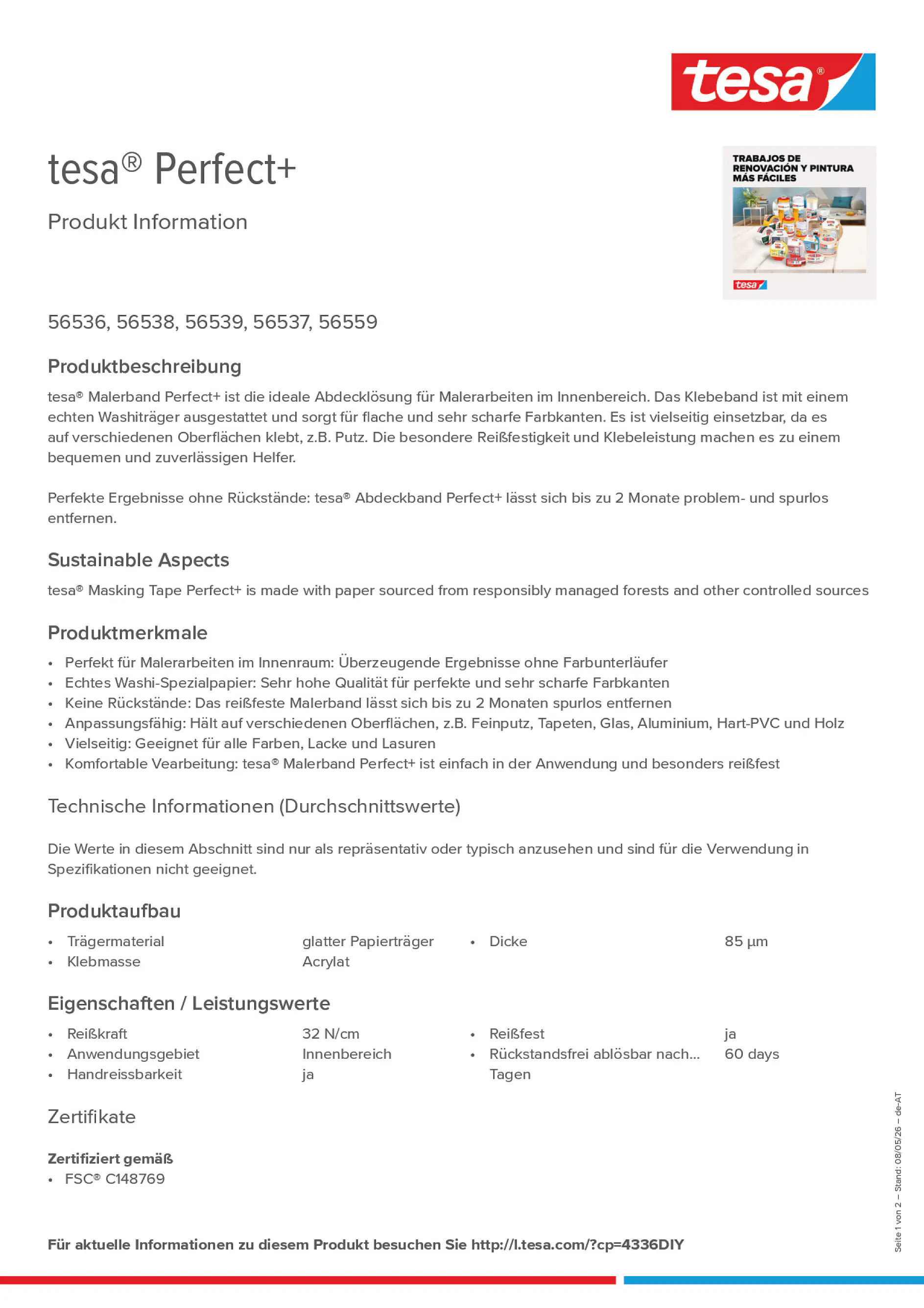 Product information_tesa® 4336DIY_de-AT