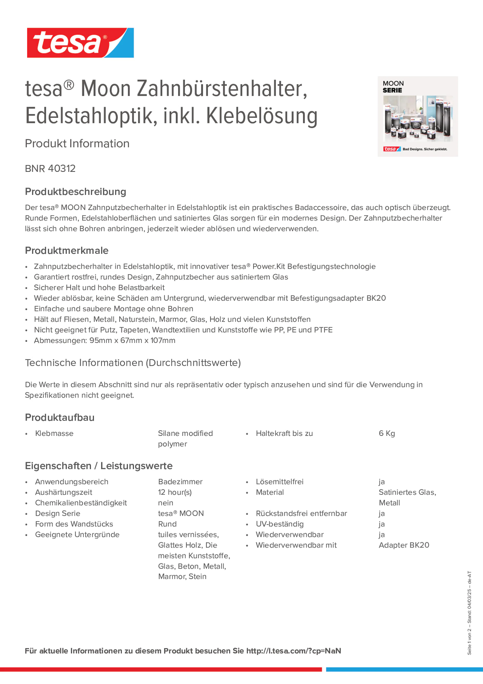 Product information_tesa® 40312_de-AT