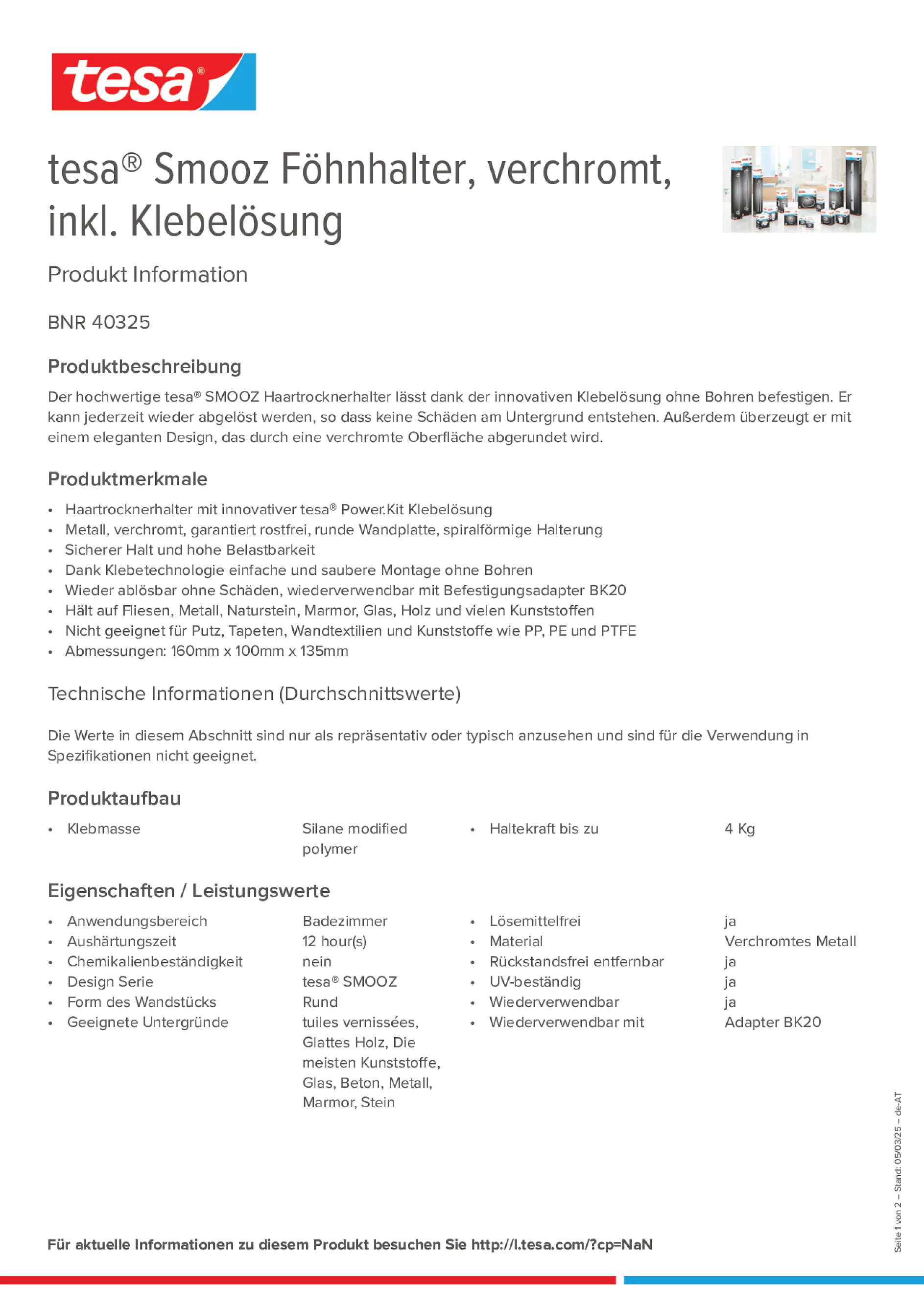 Product information_tesa® 40325_de-AT