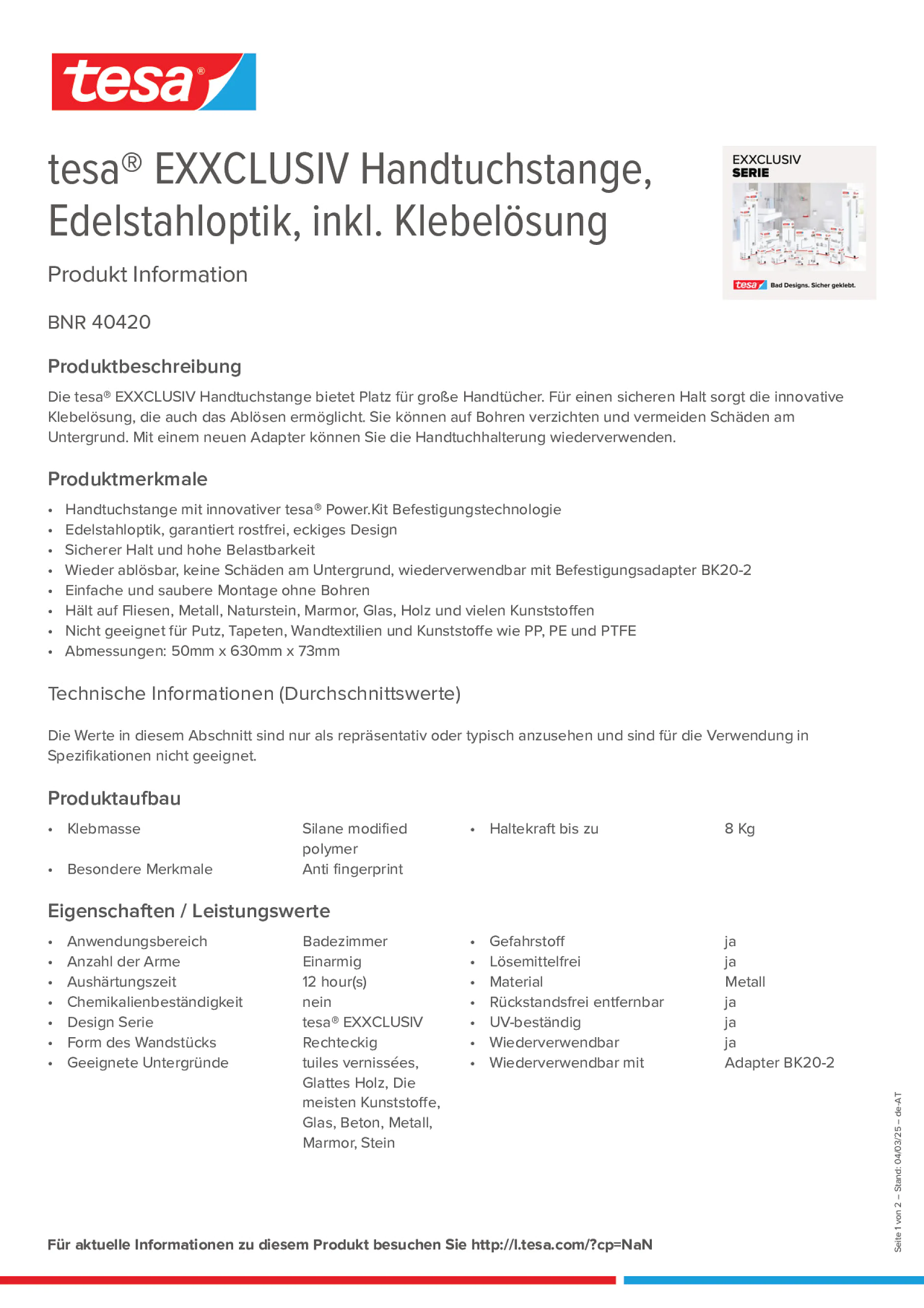 Product information_tesa® 40420_de-AT