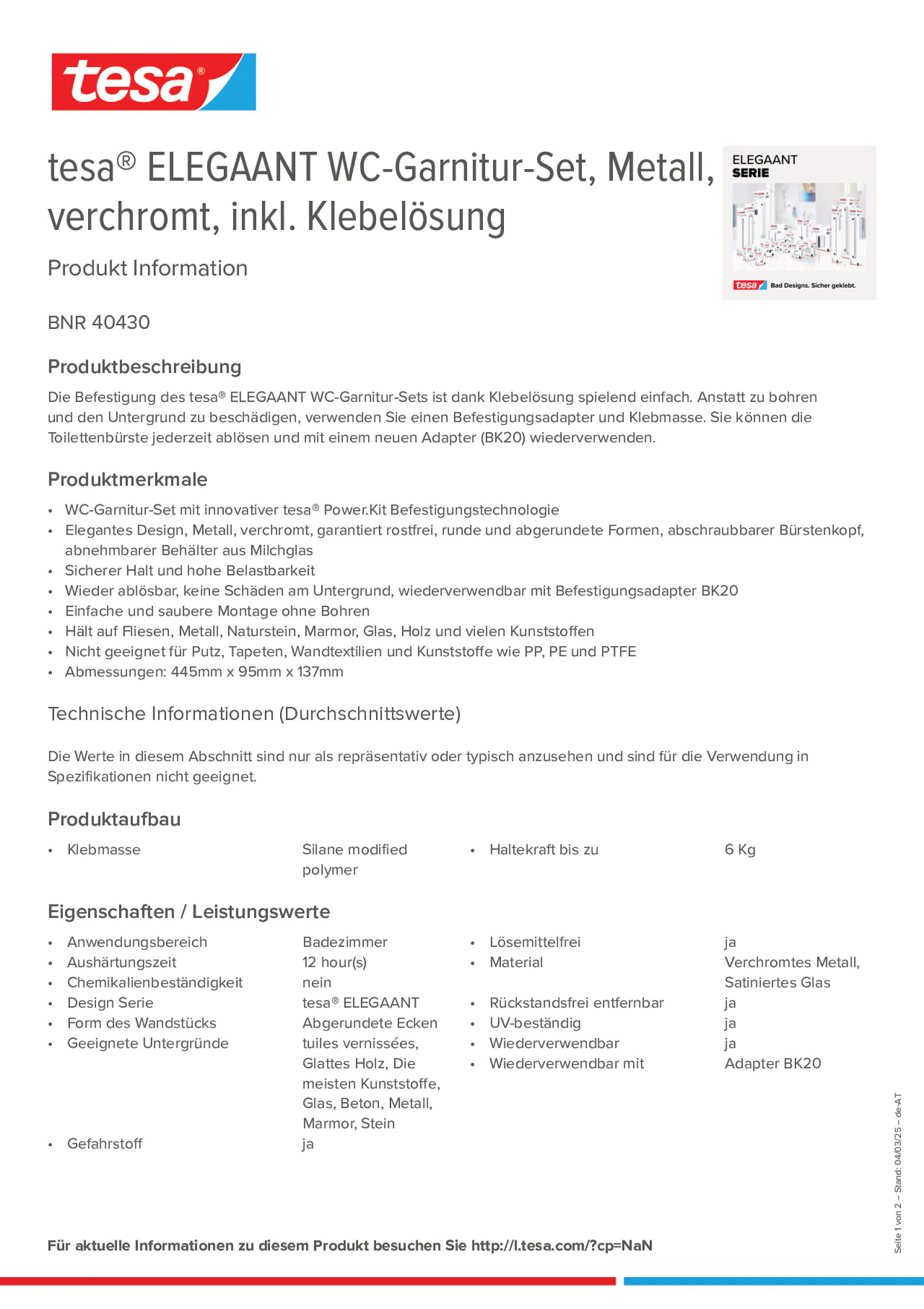 Product information_tesa® 40430_de-AT