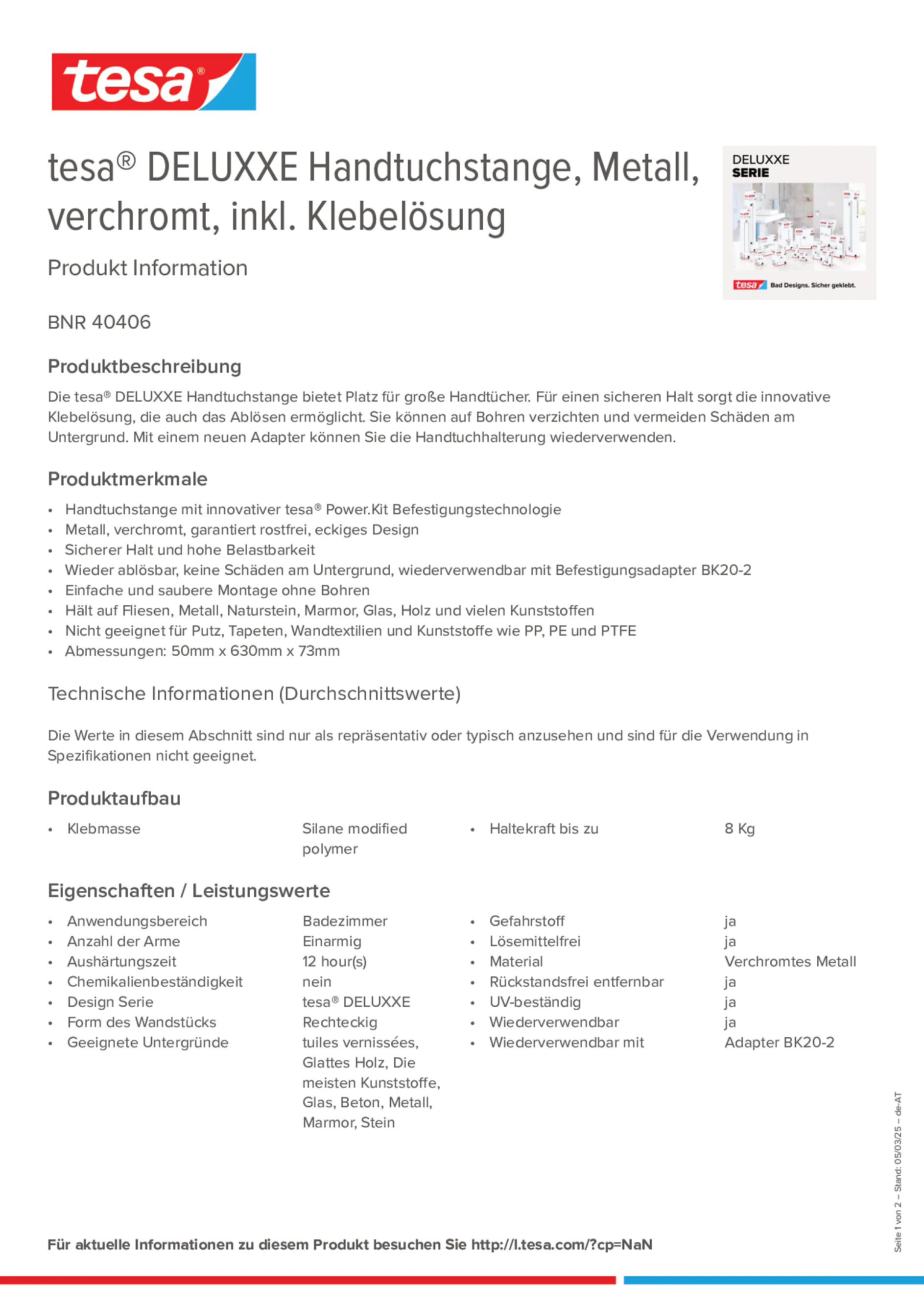 Product information_tesa® 40406_de-AT