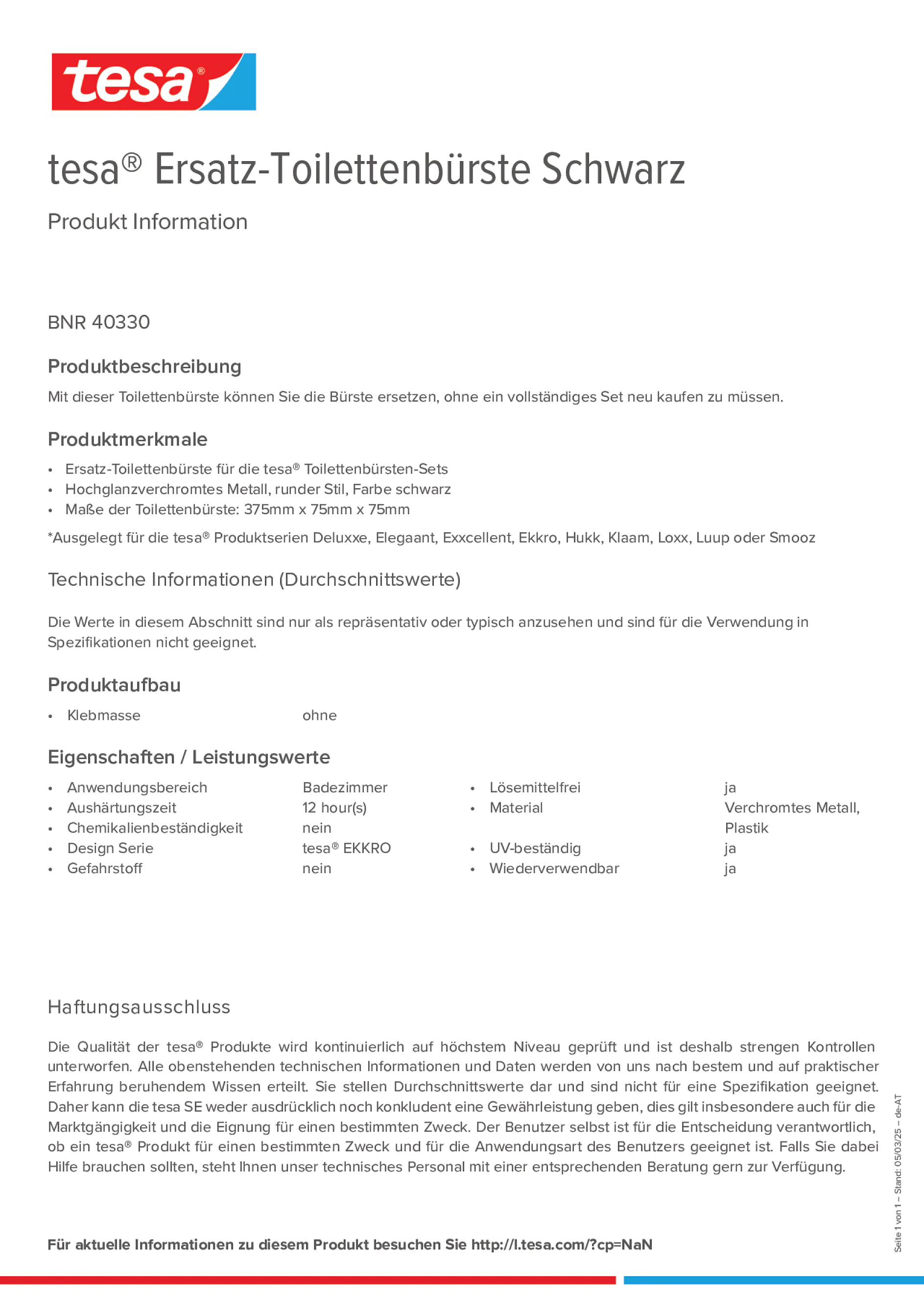 Product information_tesa® 40330_de-AT