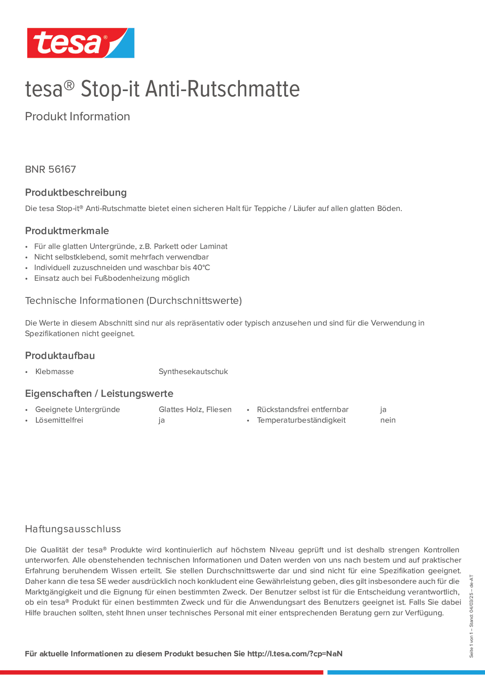 Product information_tesa® Stop-it 56167_de-AT