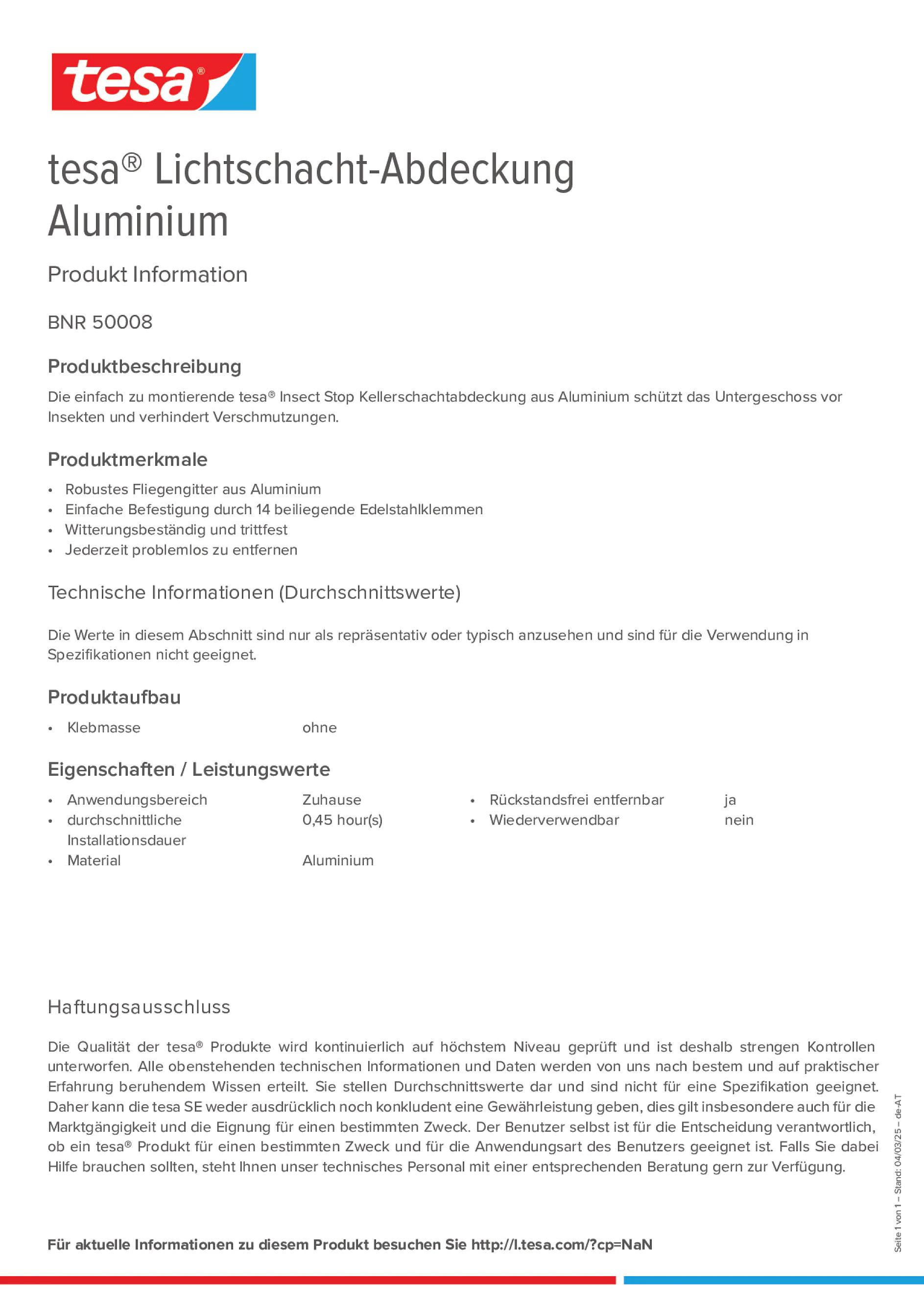 Product information_tesa® 50008_de-AT