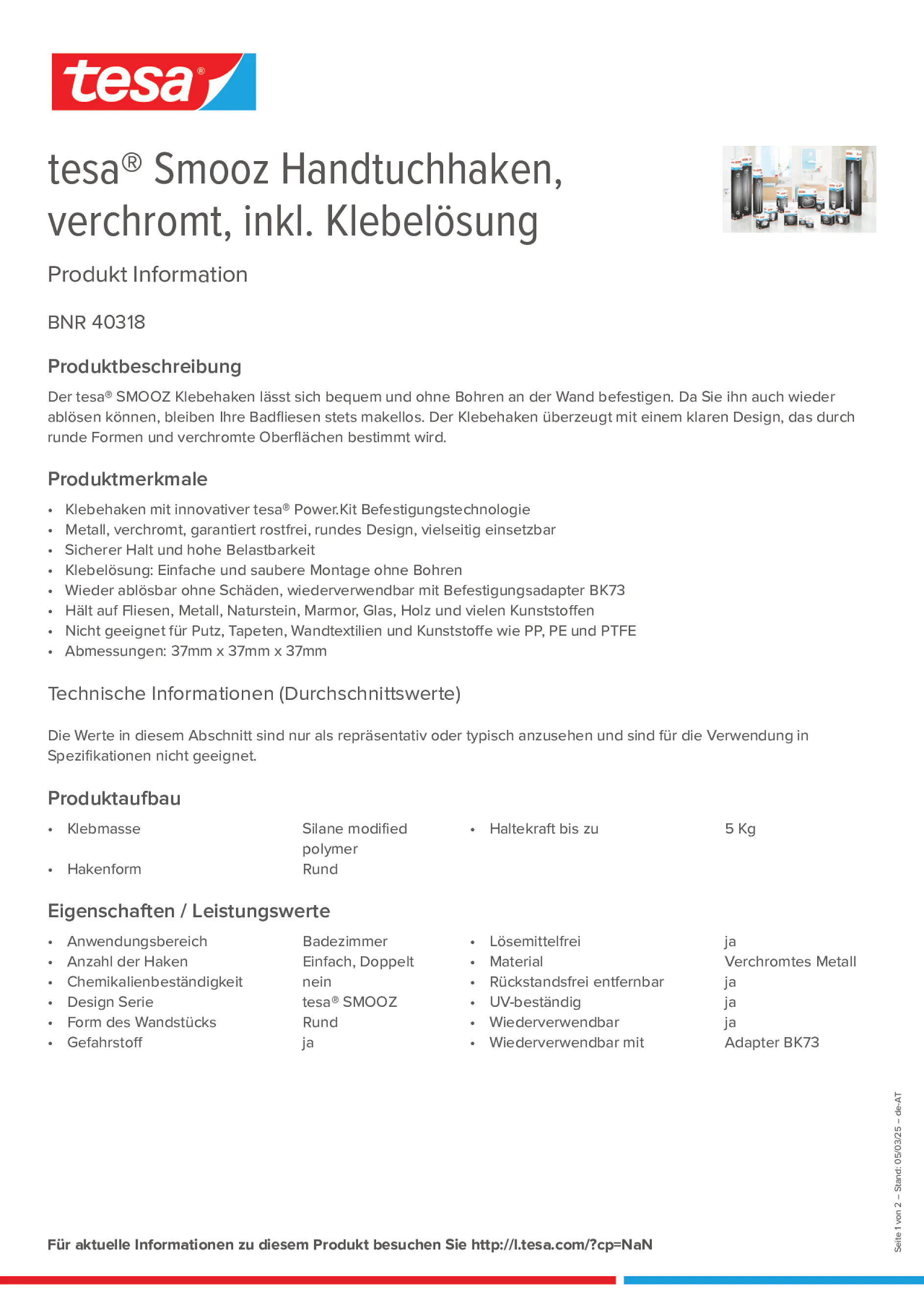 Product information_tesa® 40318_de-AT
