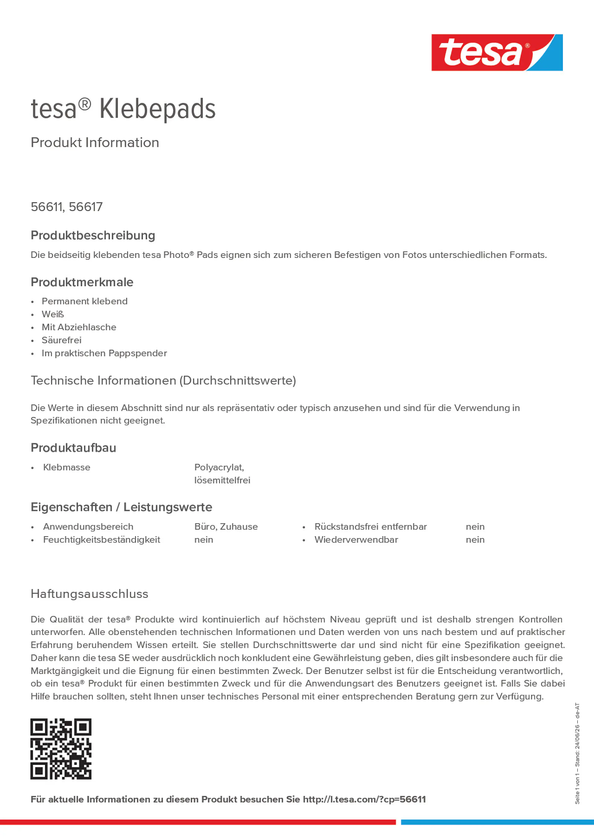 Product information_tesa® 56611_de-AT