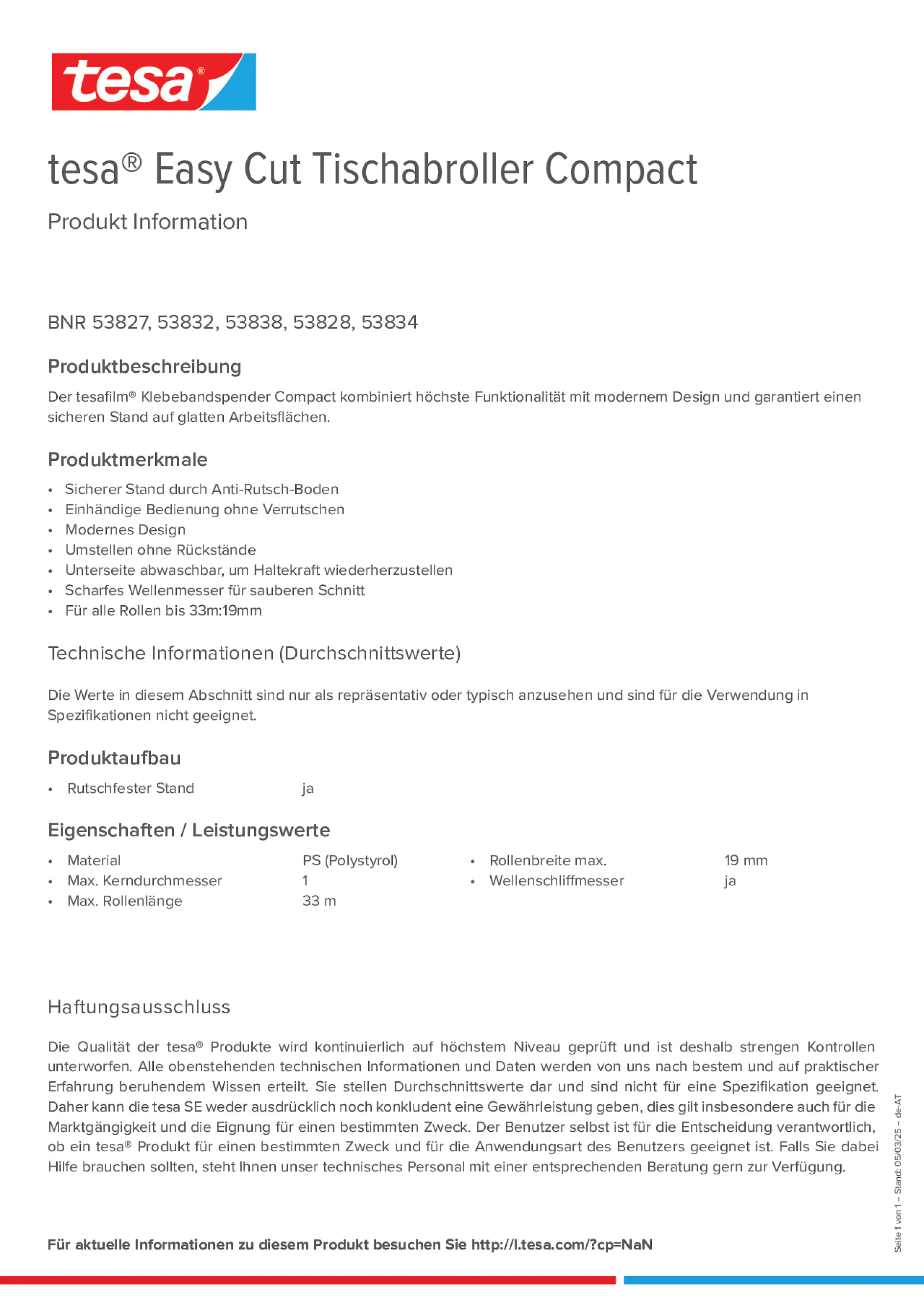 Product information_tesa® Easy Cut 53823_de-AT