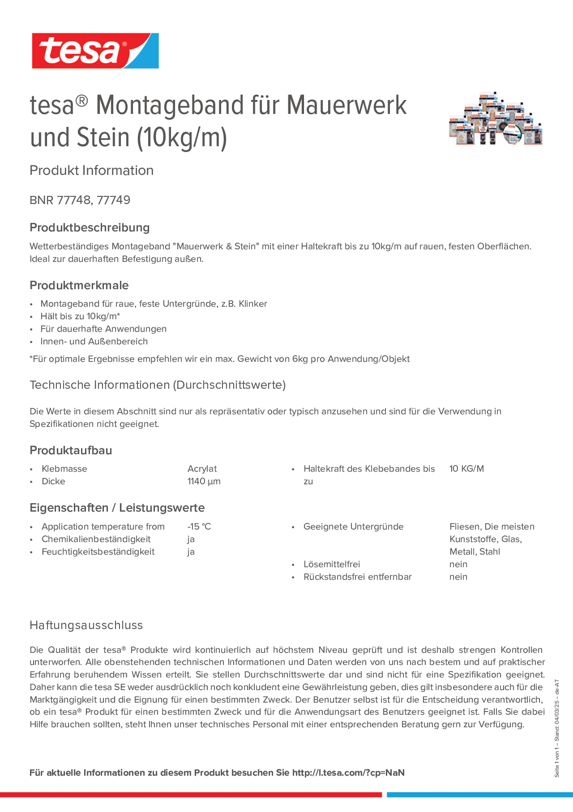 Product information_tesa® 77748_de-AT
