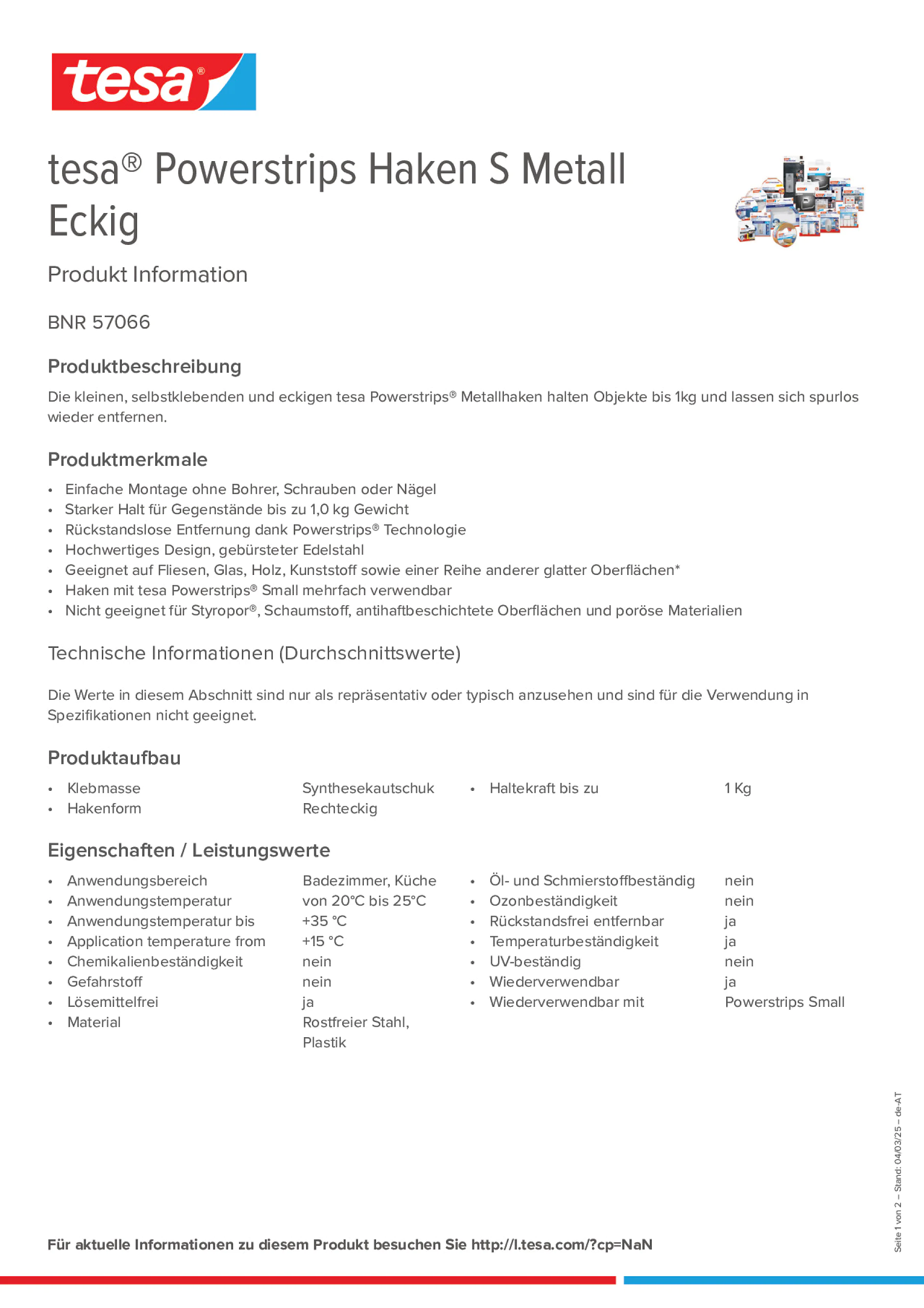 Product information_tesa® Powerstrips 57066_de-AT