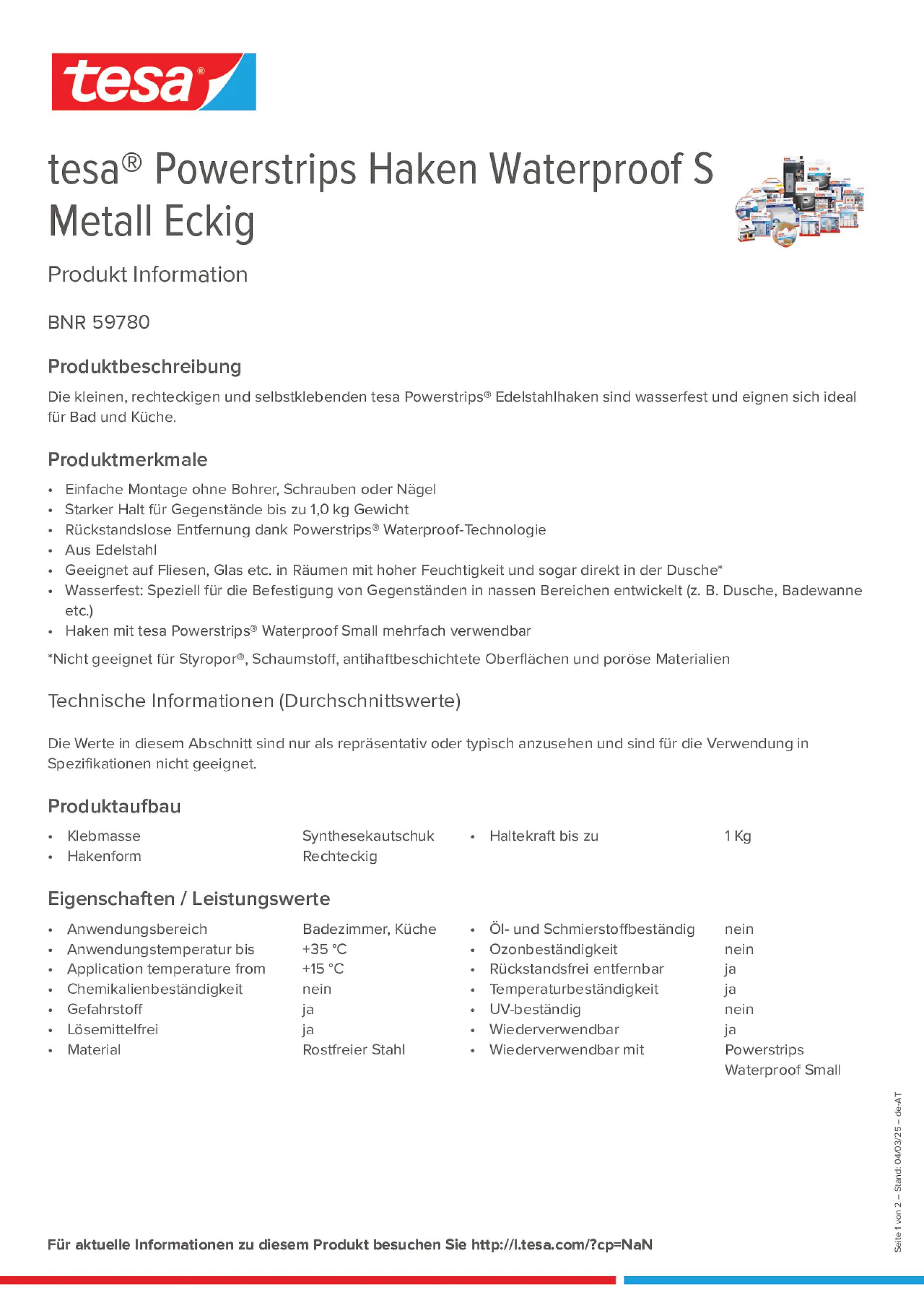 Product information_tesa® Powerstrips 59780_de-AT