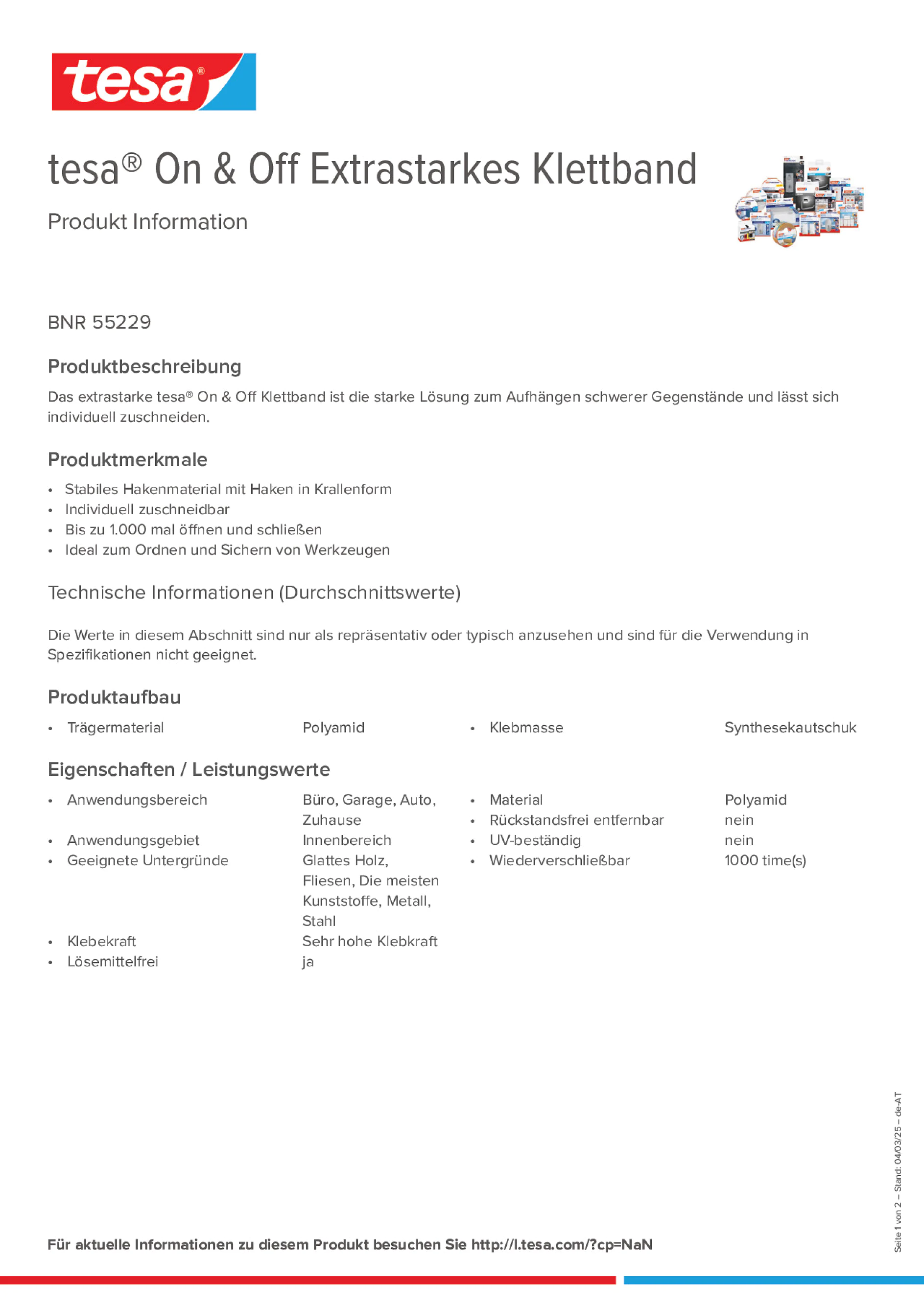 Product information_tesa® On & Off 55229_de-AT