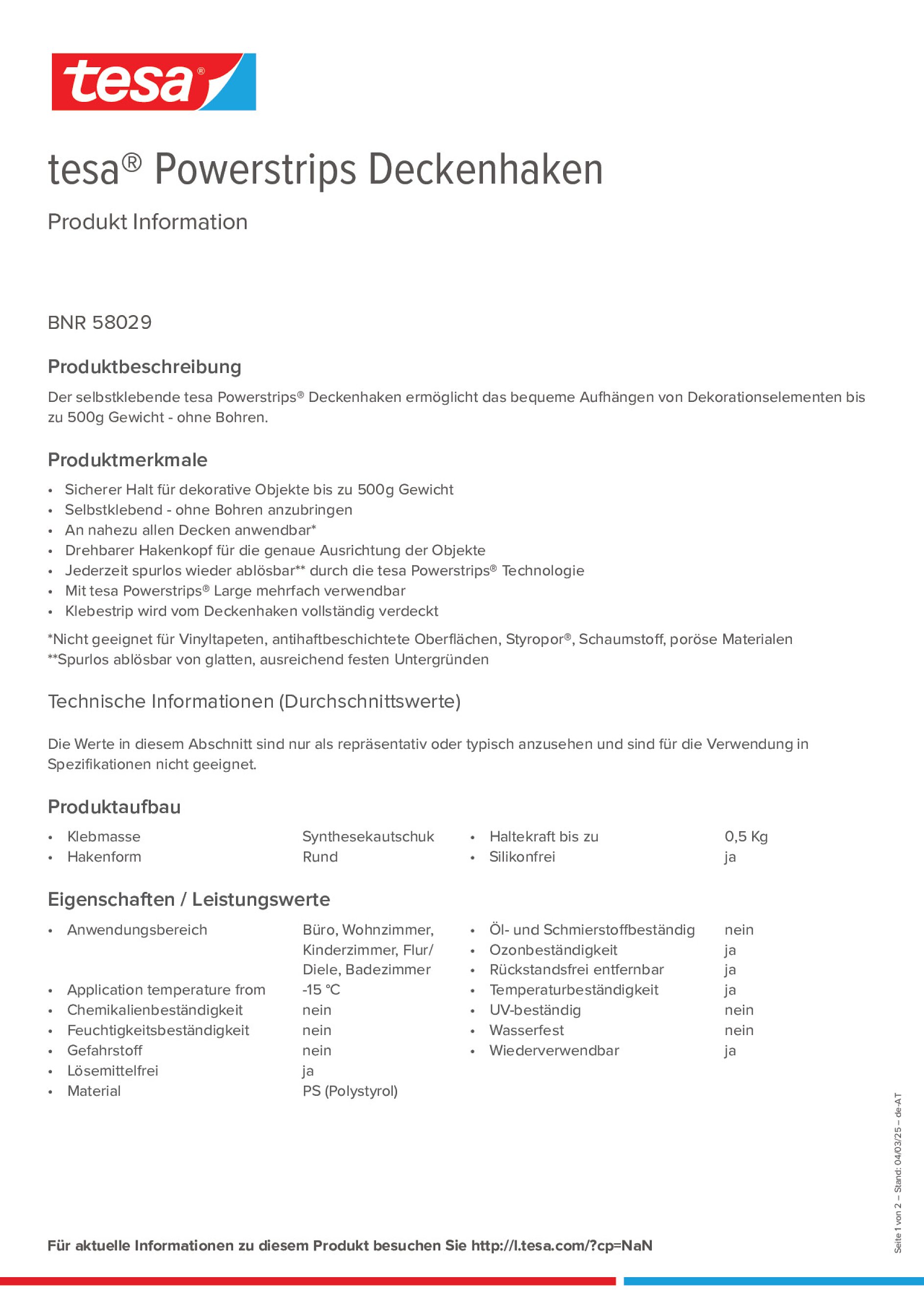 Product information_tesa® Powerstrips 58029_de-AT