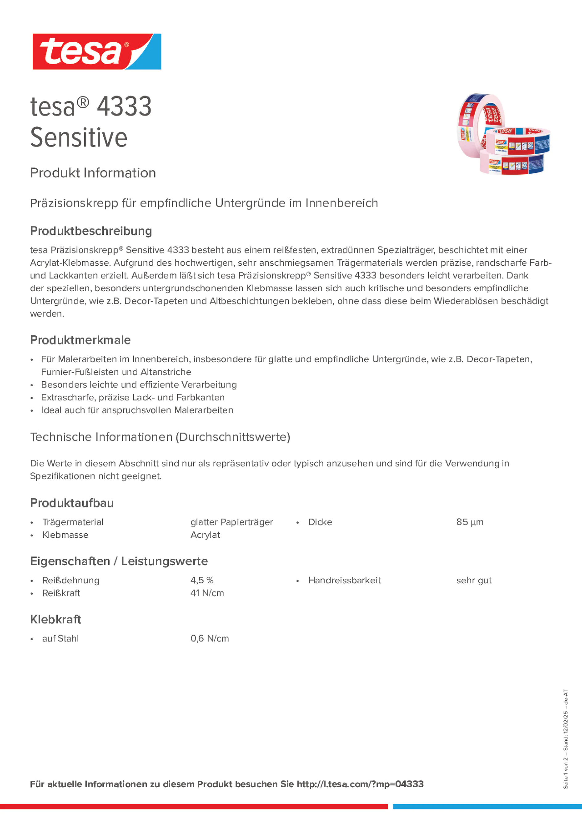 Product information_tesa® 04333_de-AT