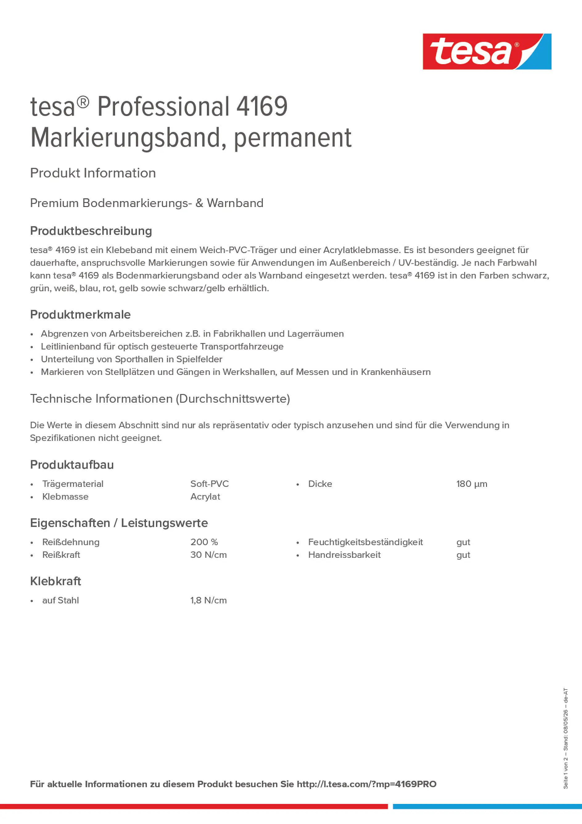Product information_tesa® Professional 04169_de-AT