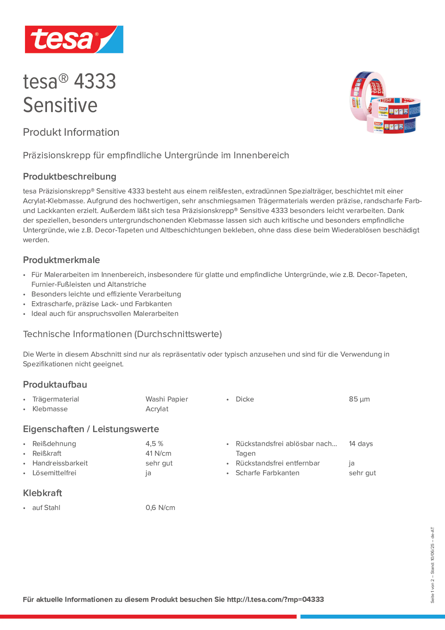 Product information_tesa® 04333_de-AT
