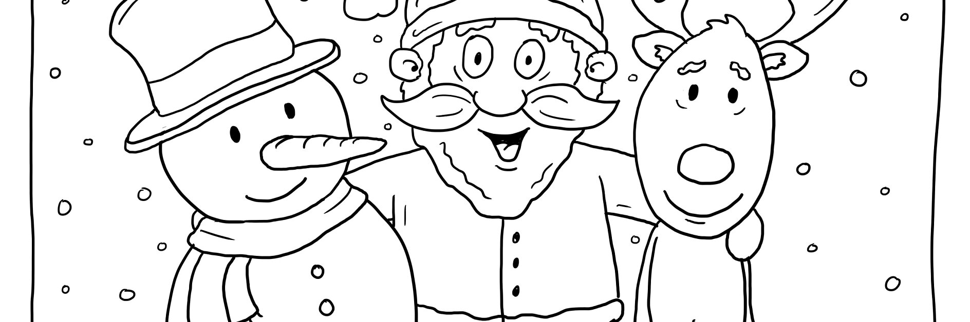 Weihnachtliche Malvorlagen   Festliche Stimmung verbreiten