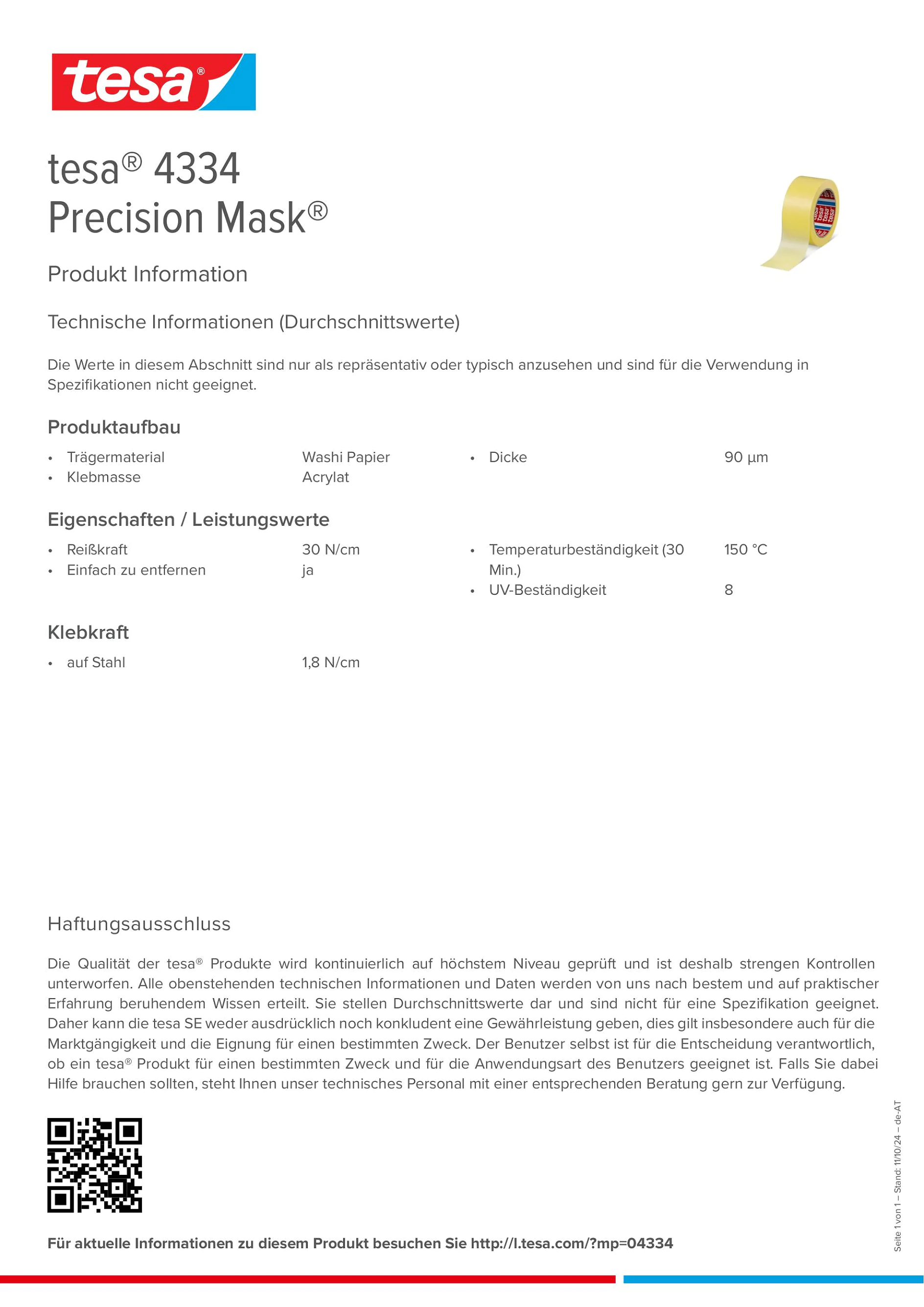 Product information_tesa® 04334_de-AT