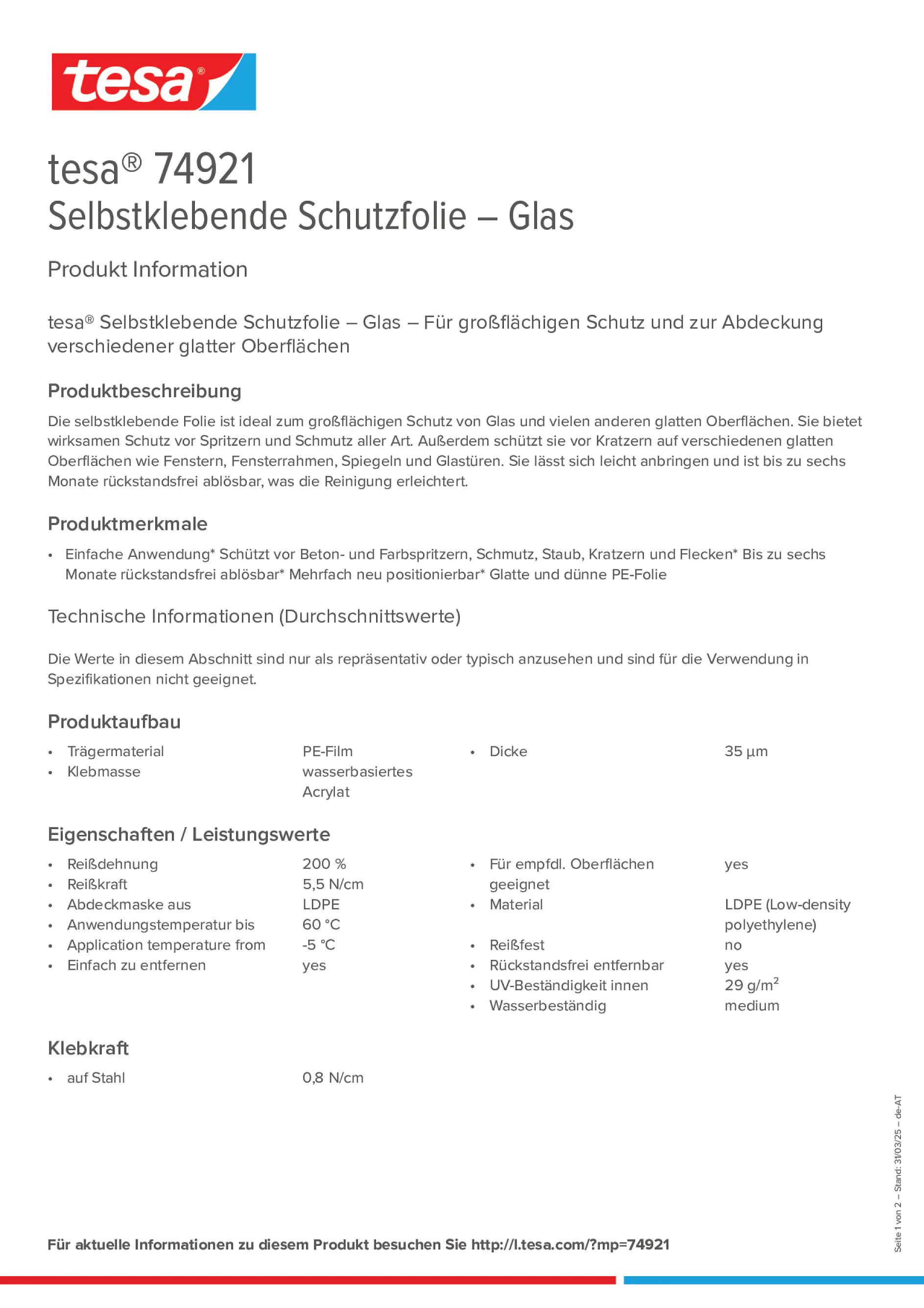 Product information_tesa® 74921_de-AT
