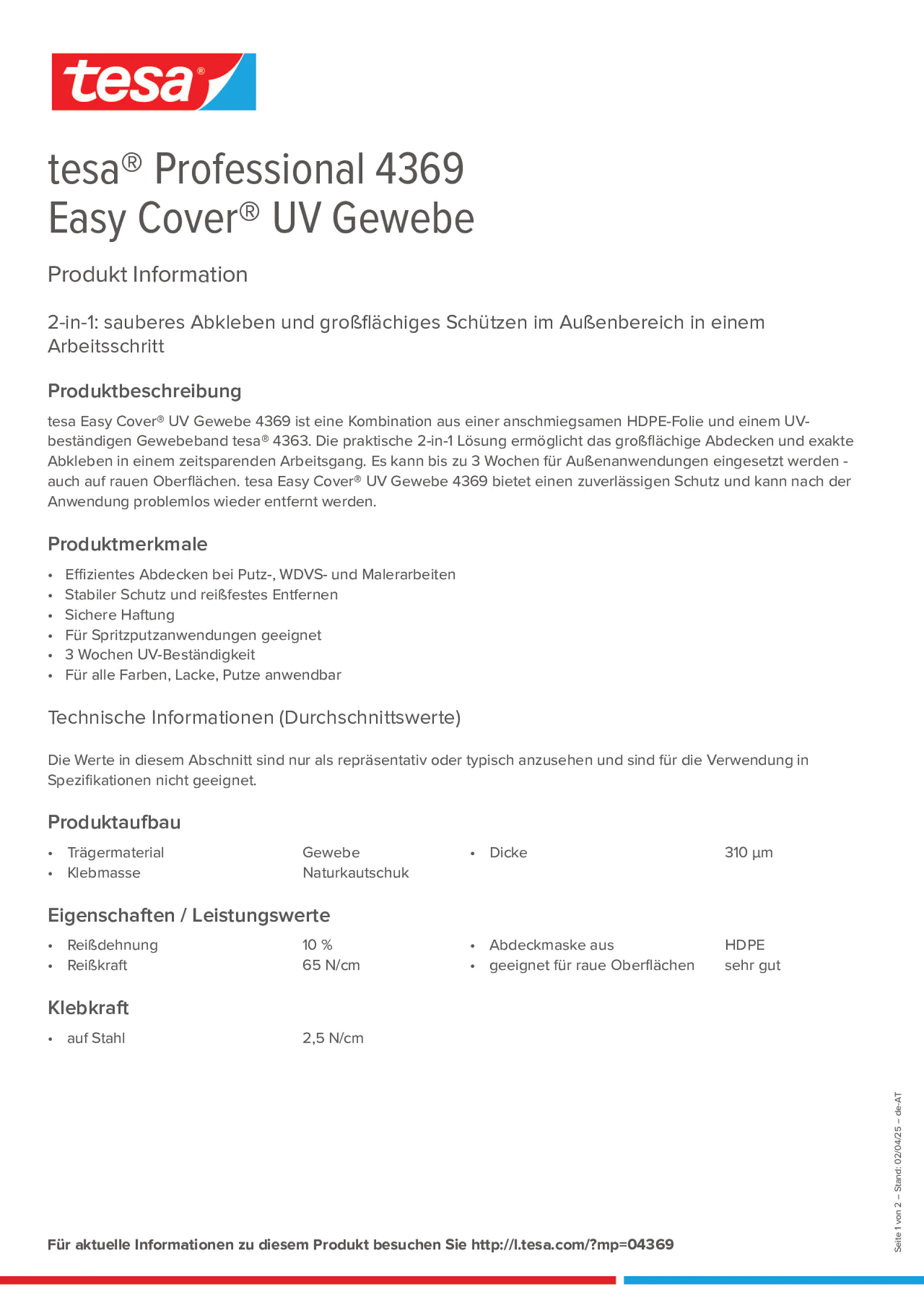 Product information_tesa® Professional 04369_de-AT