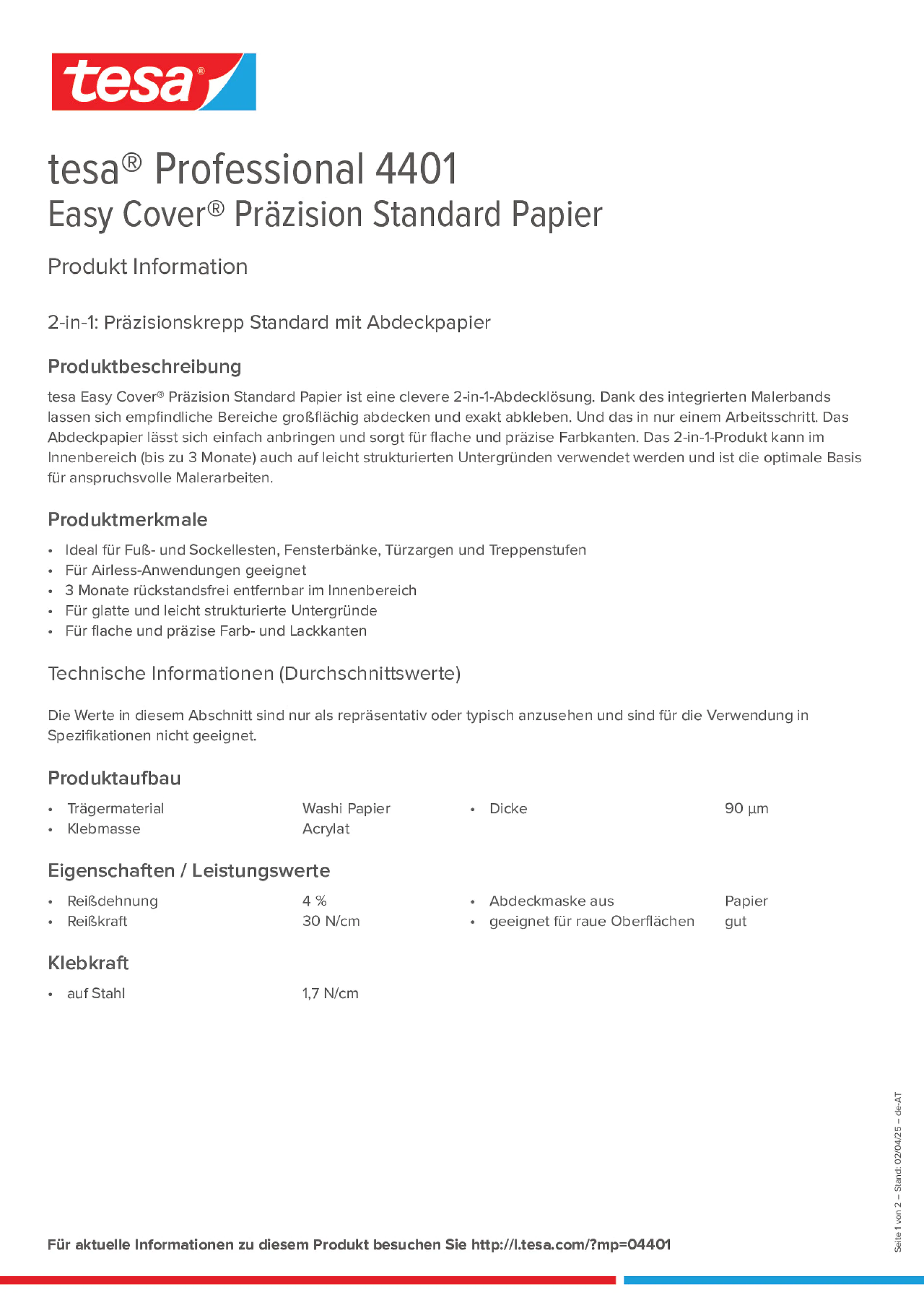 Product information_tesa® Professional 04401_de-AT