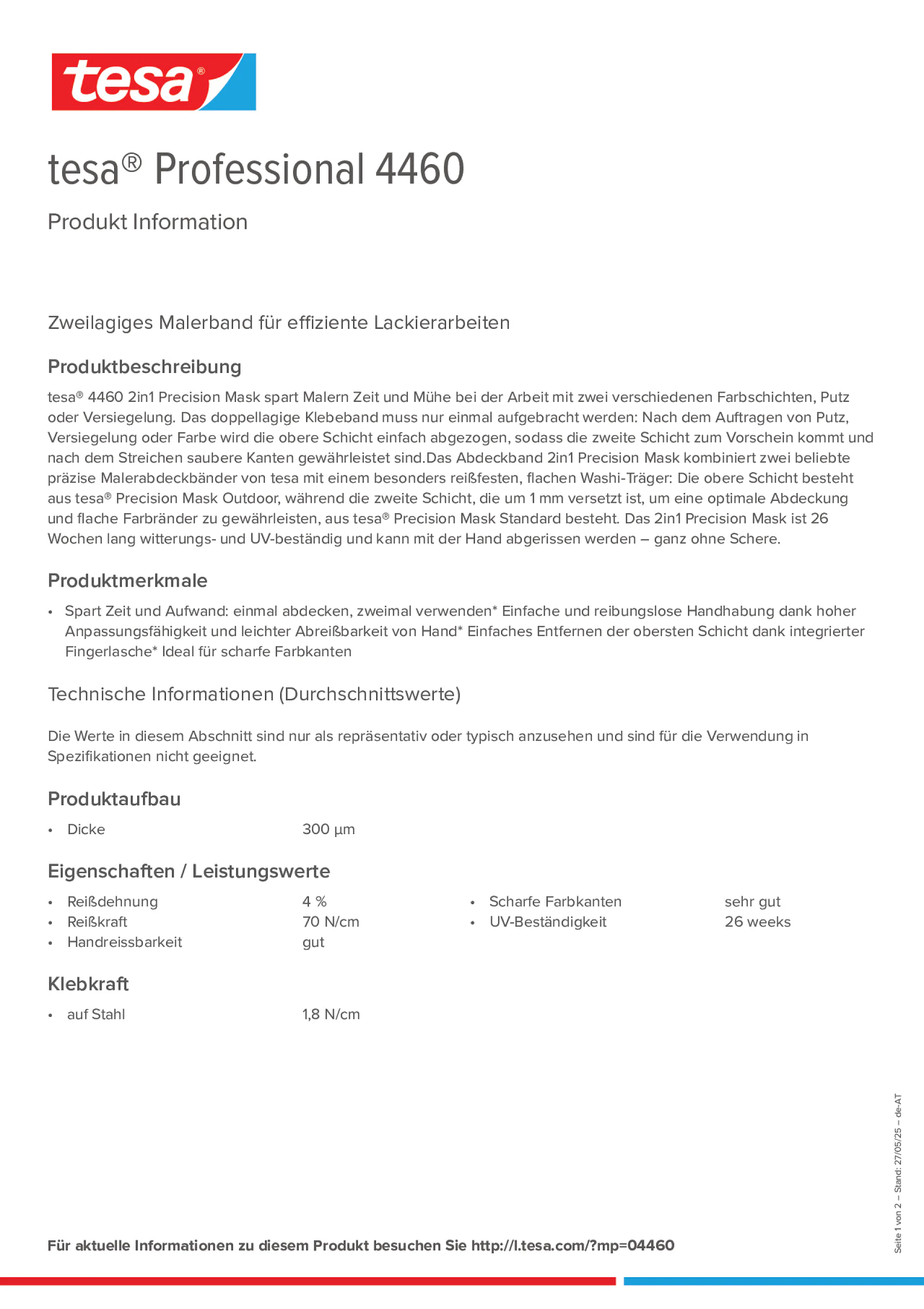 Product information_tesa® Professional 04460_de-AT