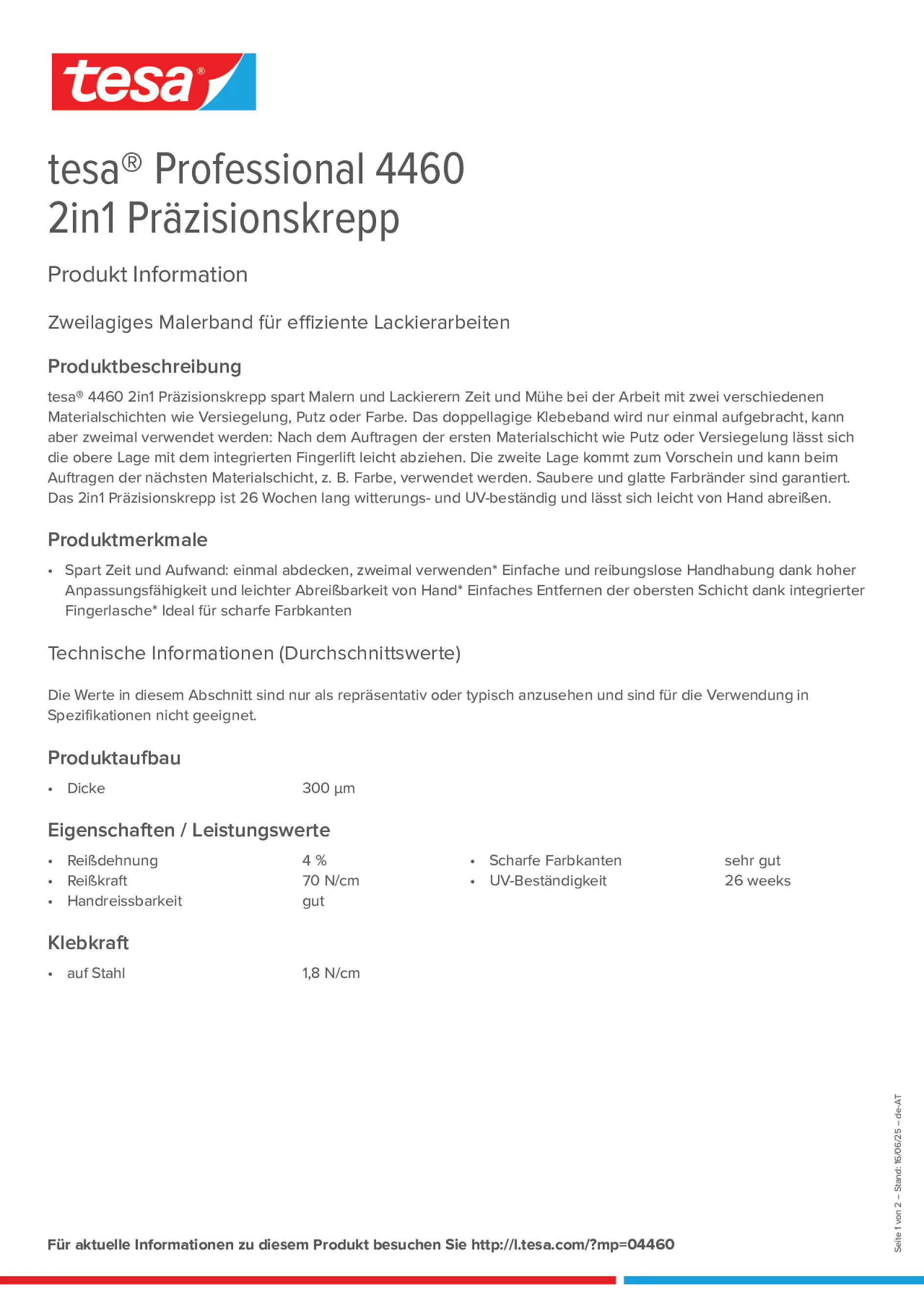 Product information_tesa® Professional 04460_de-AT