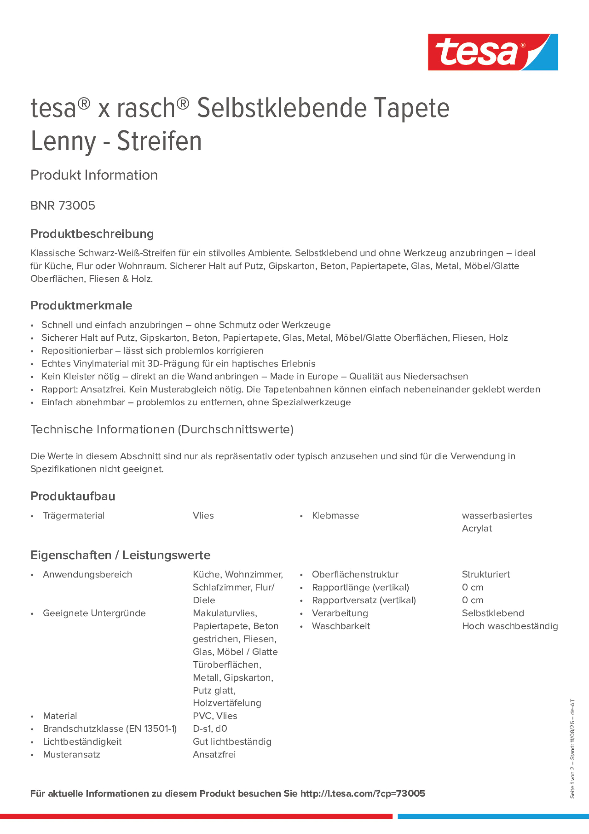 Product information_tesa® 73005_de-AT