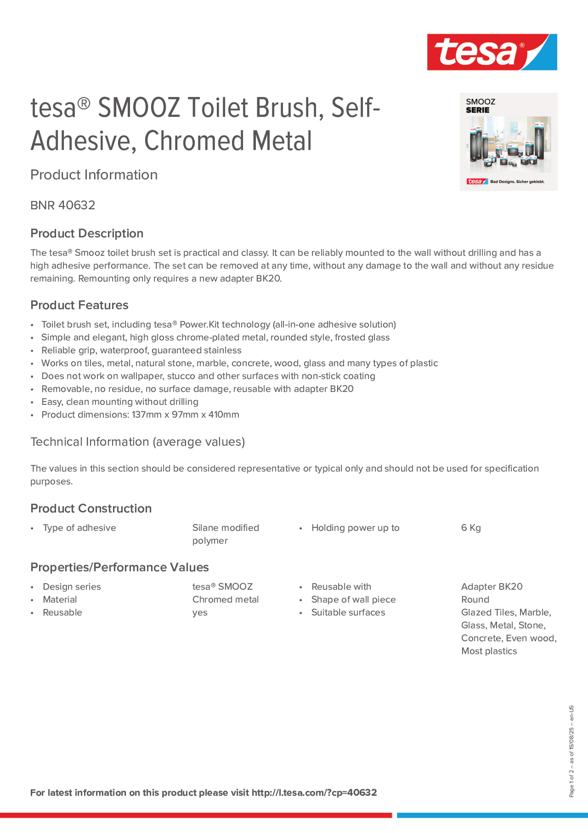 Product information_tesa® 40632_en