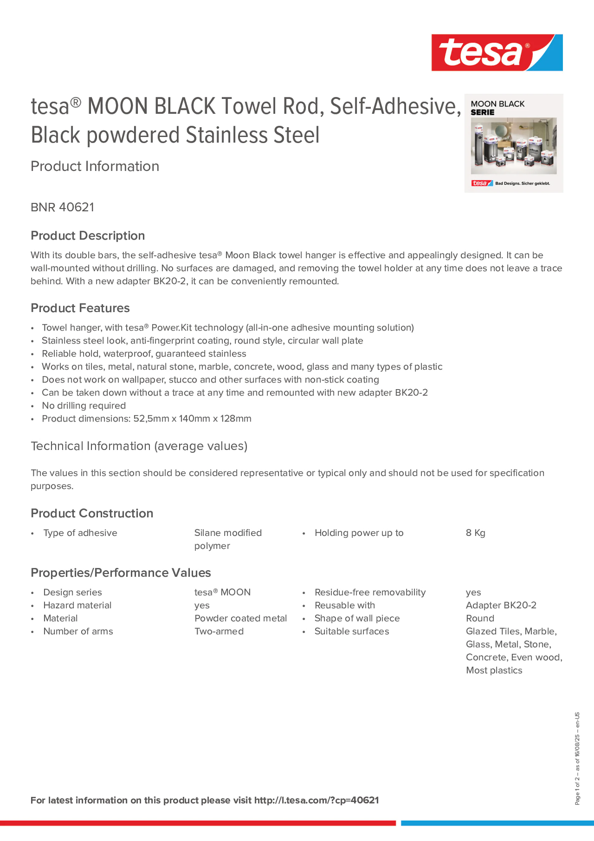 Product information_tesa® 40621_en